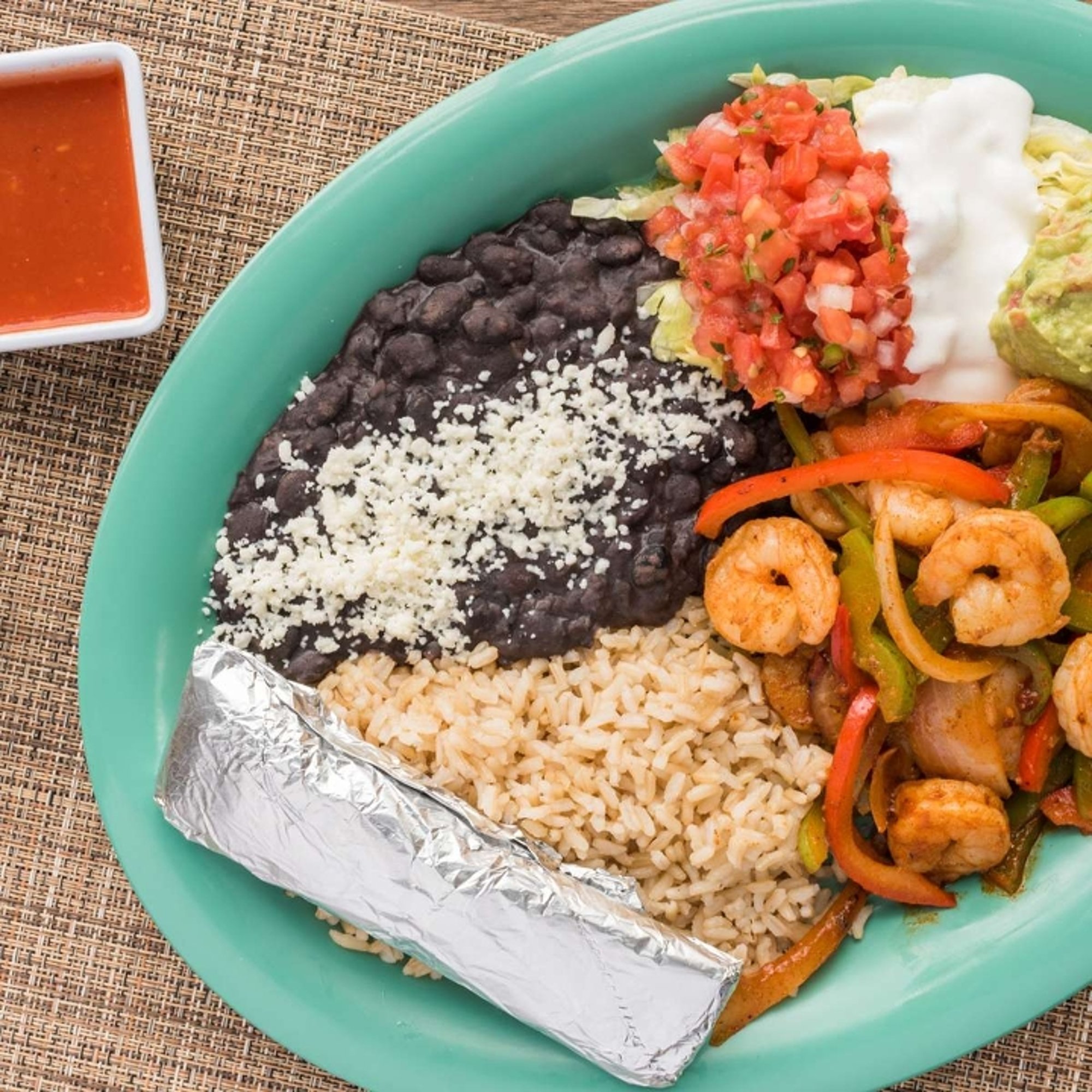 Shrimp Fajitas