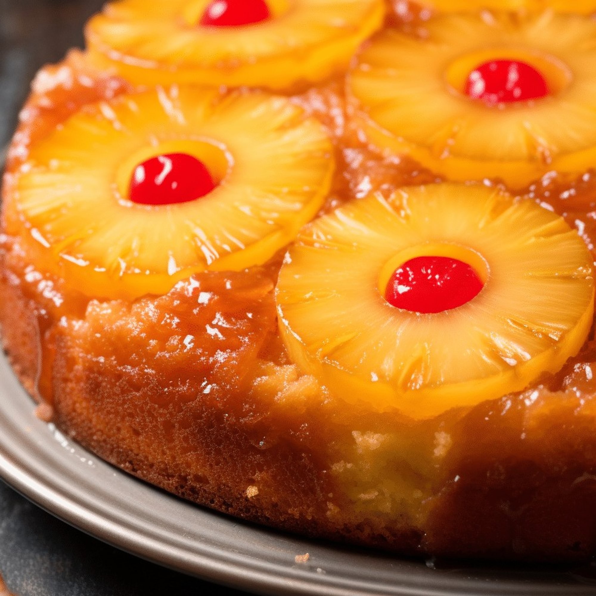 pineapple upside down cake