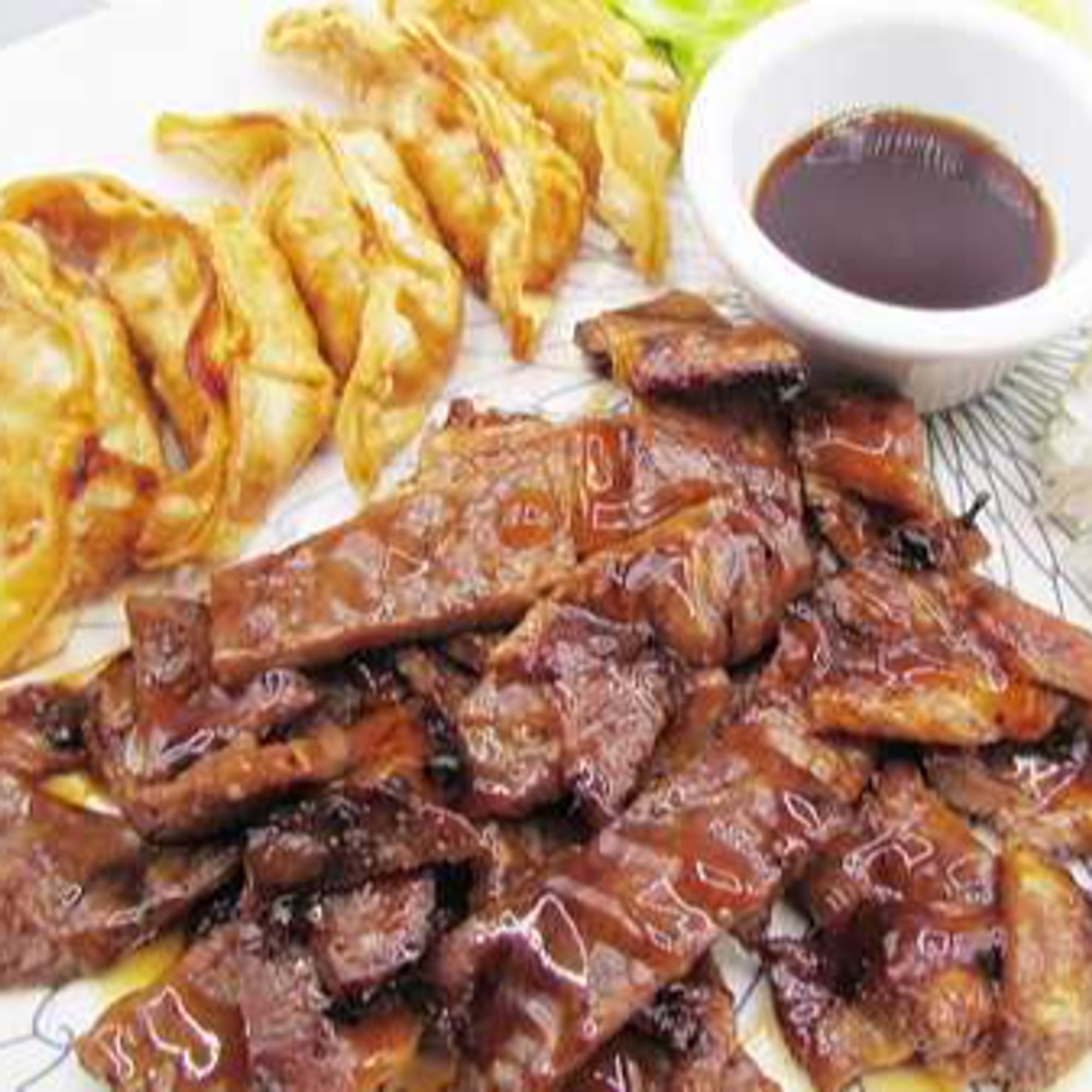 Pork Teriyaki & Gyoza