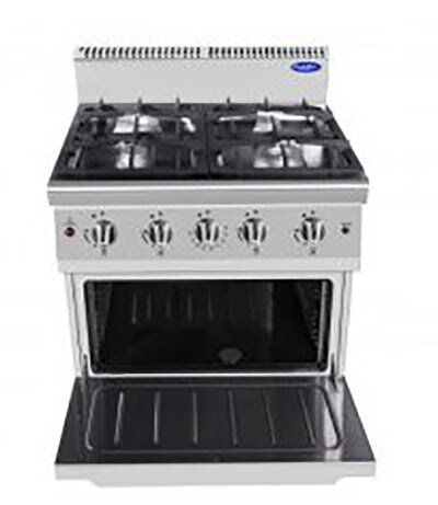 CookRite 4BO-2 4 burner range with oven CookRite 4BO-2 4 burner range with oven
