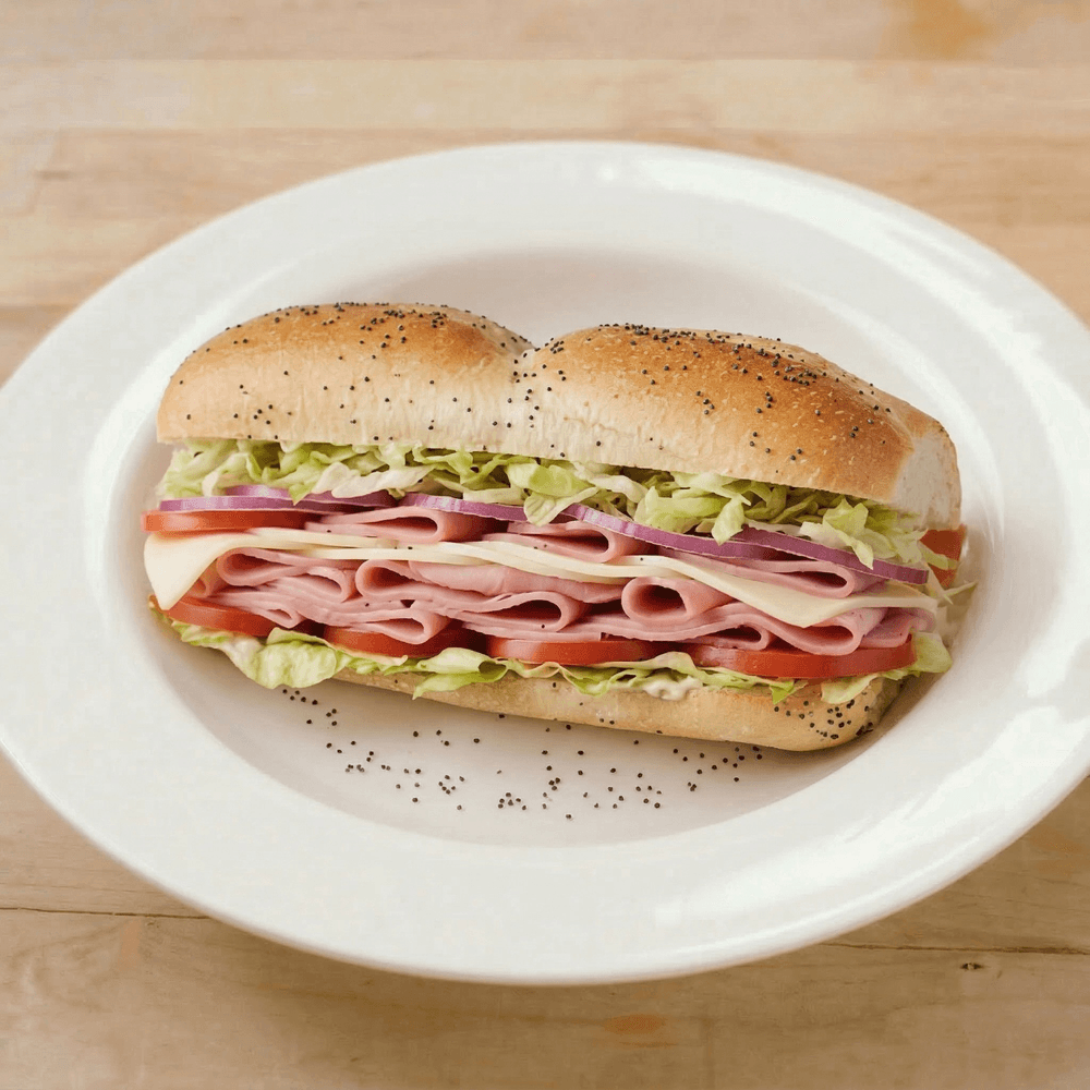 Ham and Cheese Hoagie