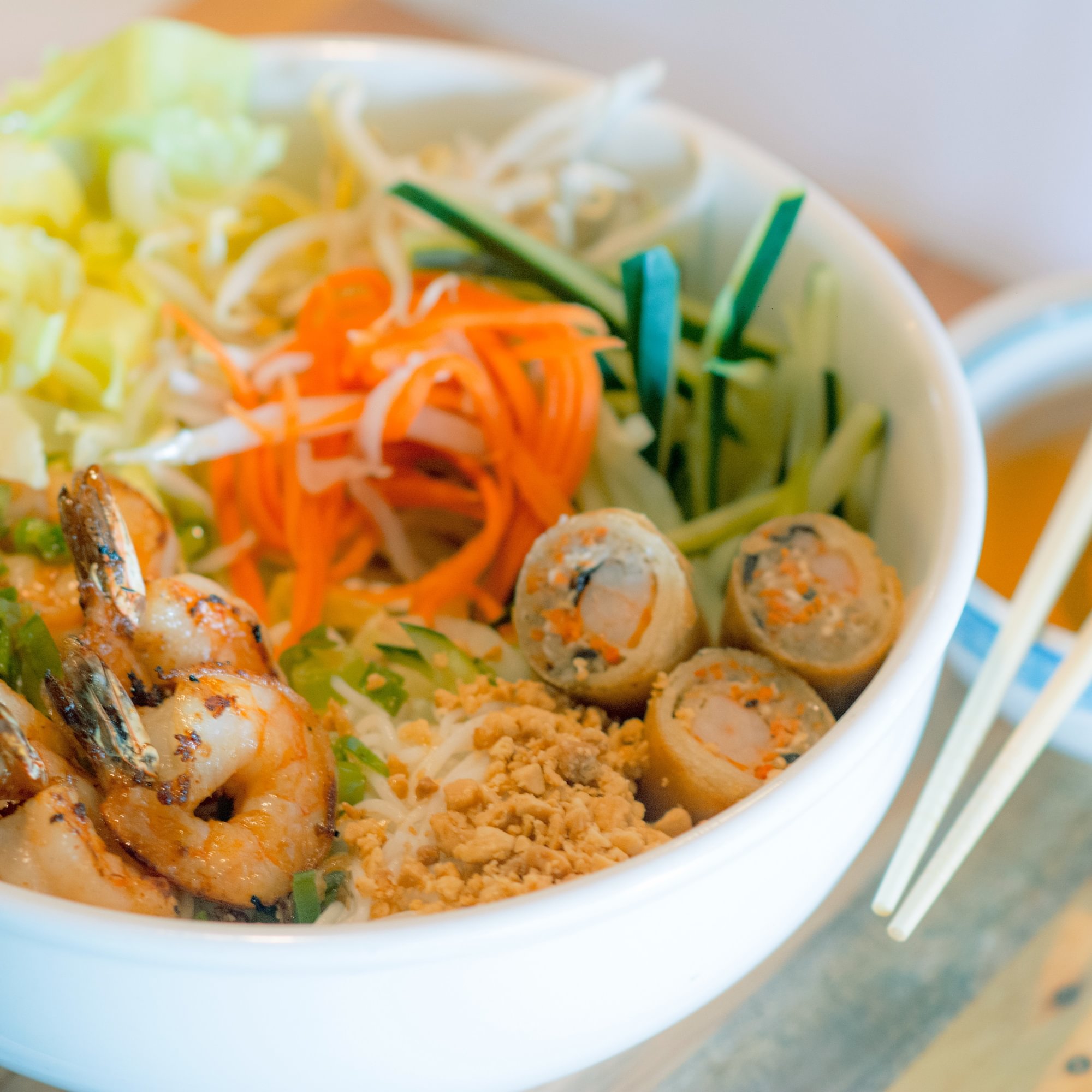 Vermicelli Noodle and Eggroll