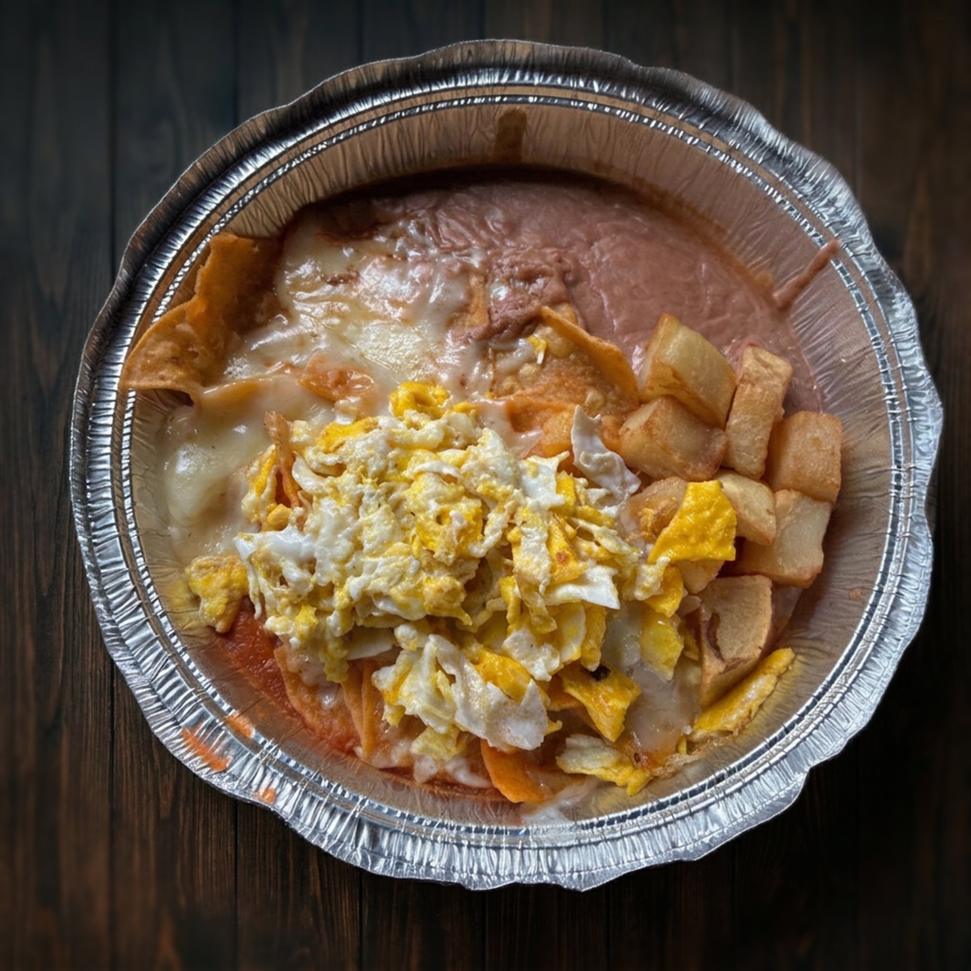 Chilaquiles NO CARNE
