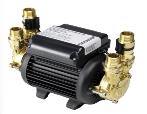 Monsoon 4 Bar Positive Head Shower Pump