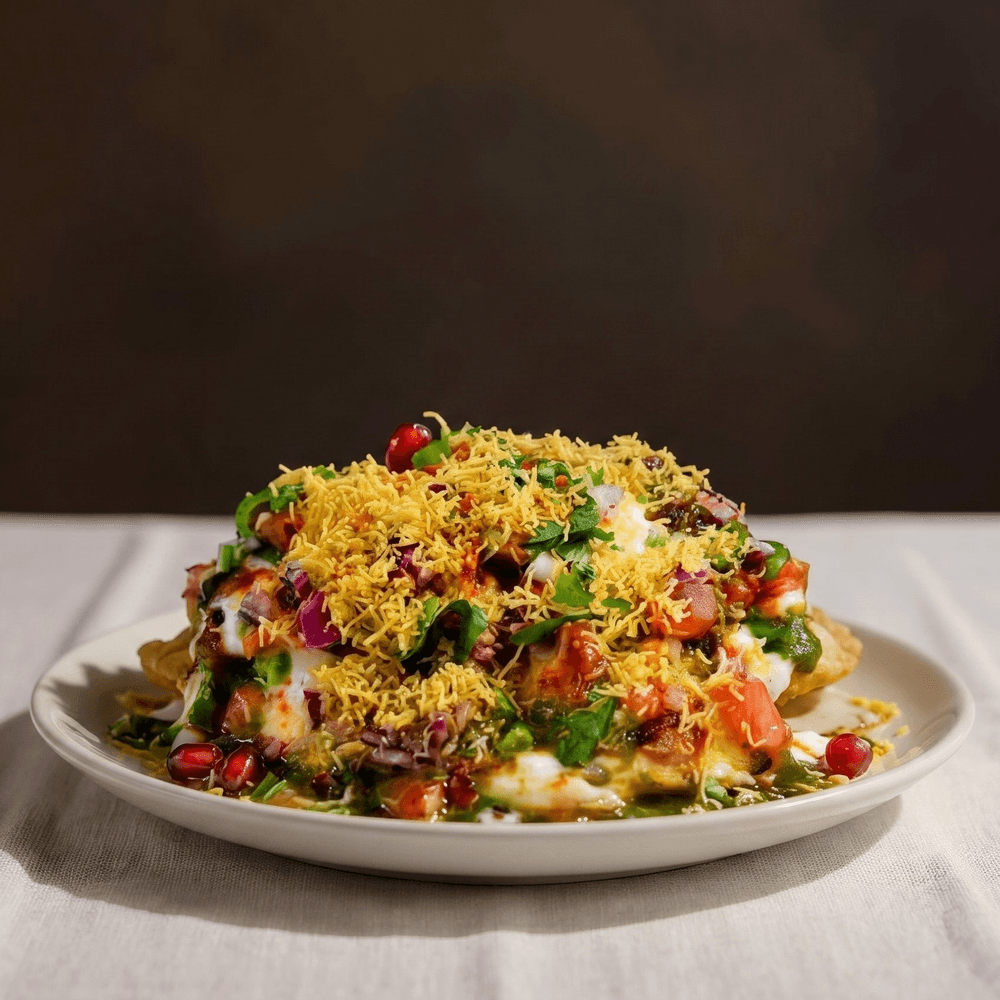 Aloo Tikki Chaat