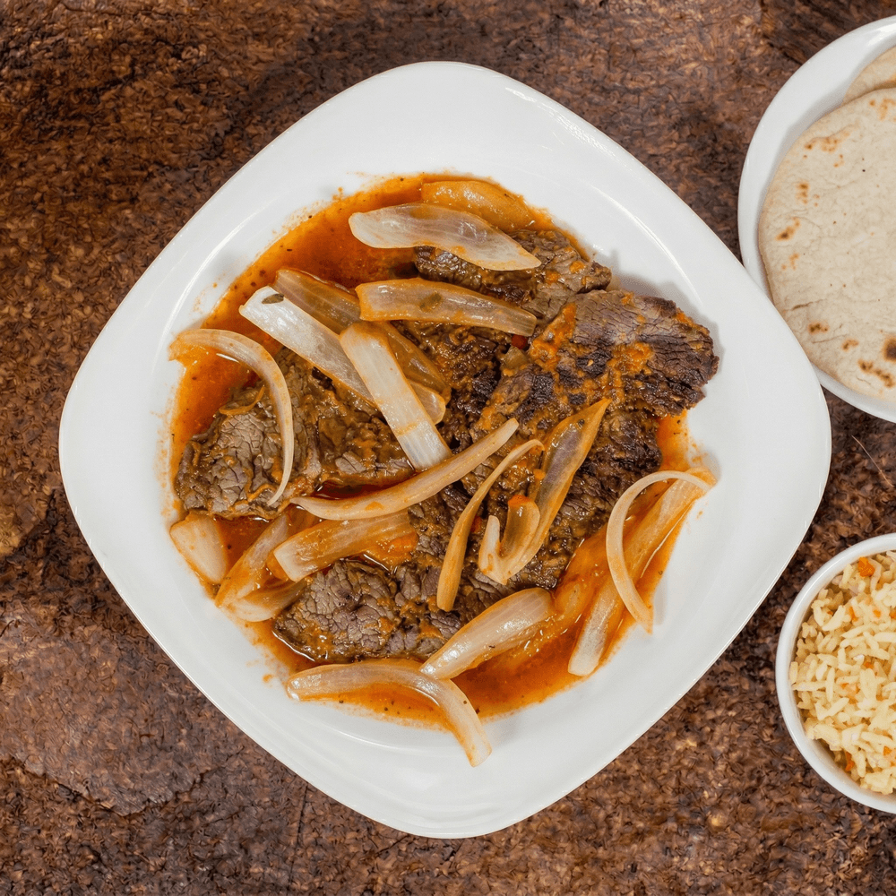 Bistec Encebollado