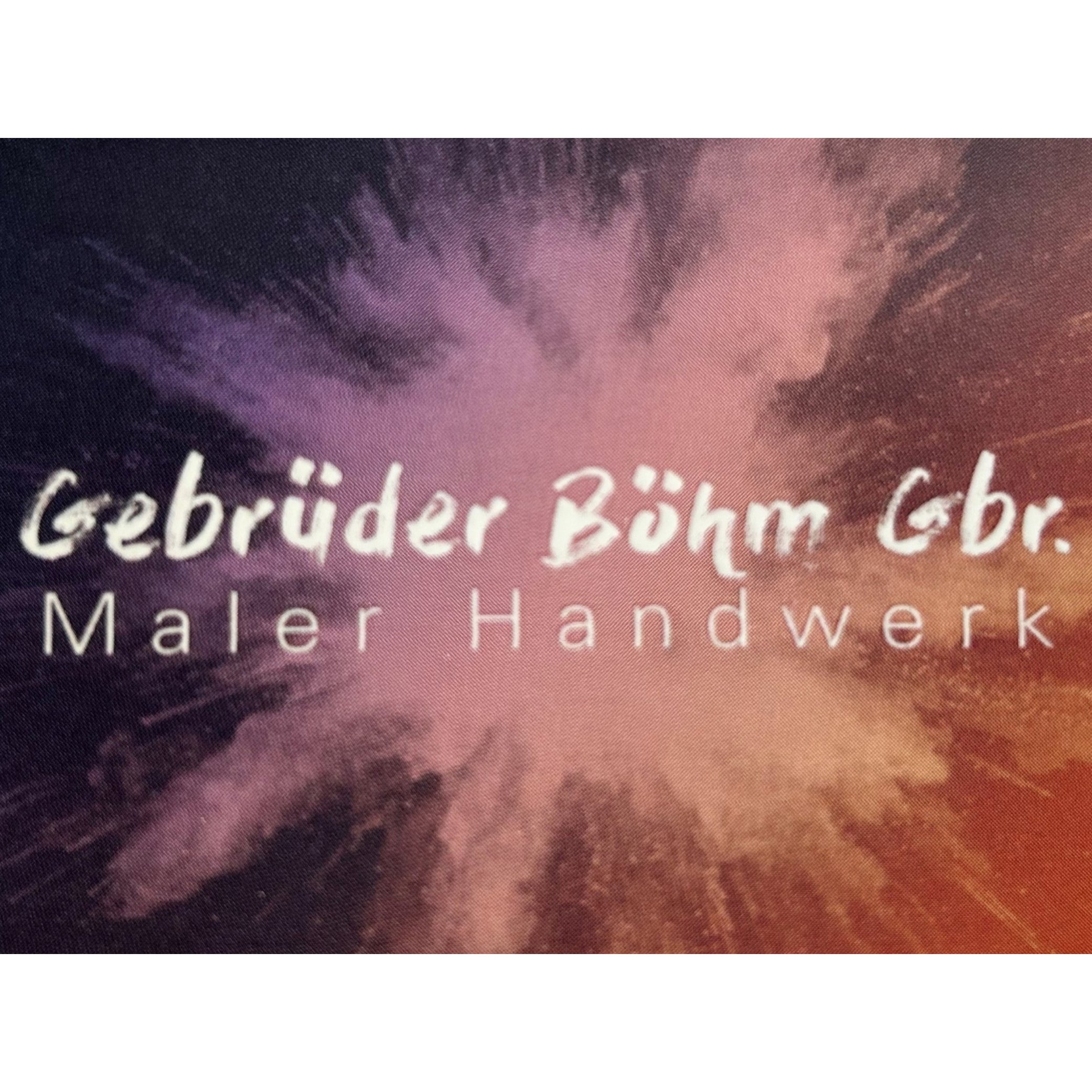 Logo von Malerhandwerksbetrieb Gebrüder Böhm GbR