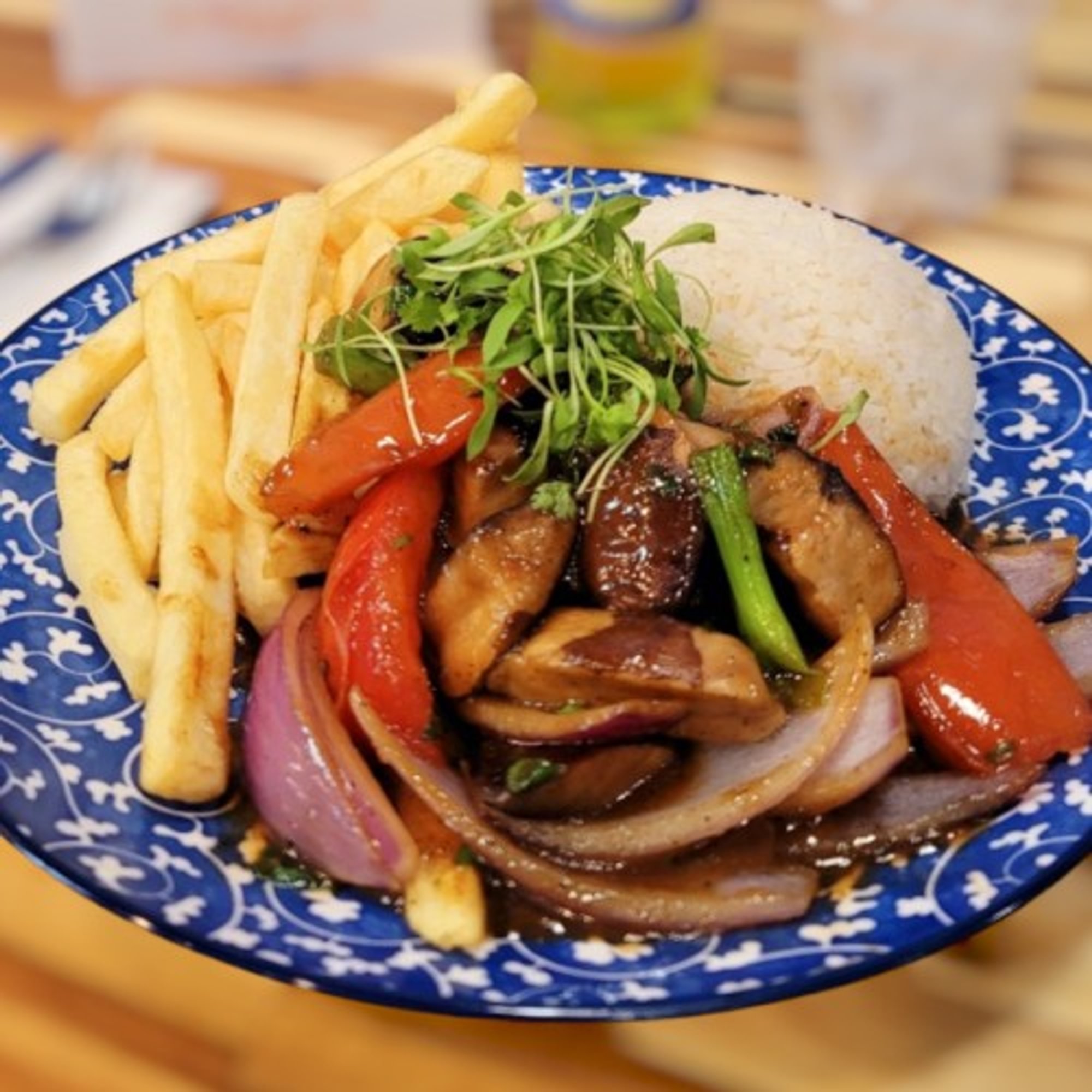 Portobello Saltado