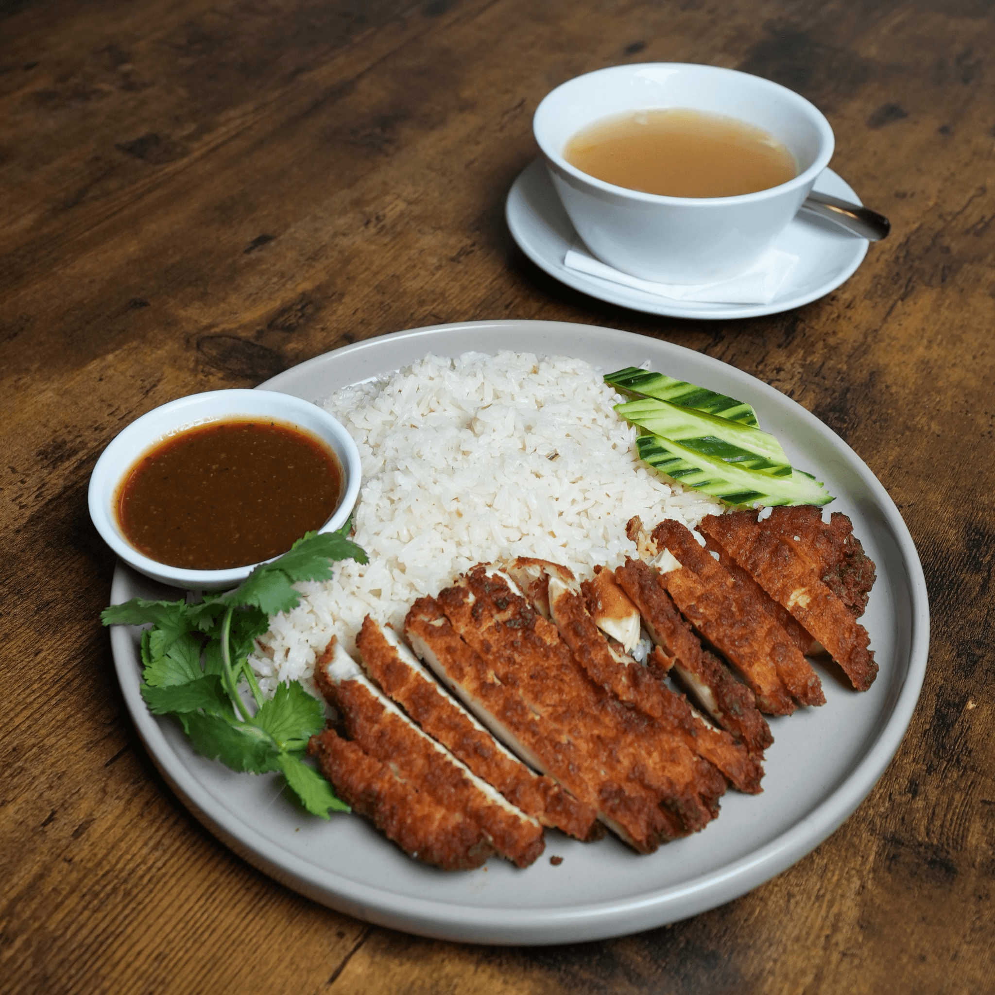 Khao Mun Crispy Chicken