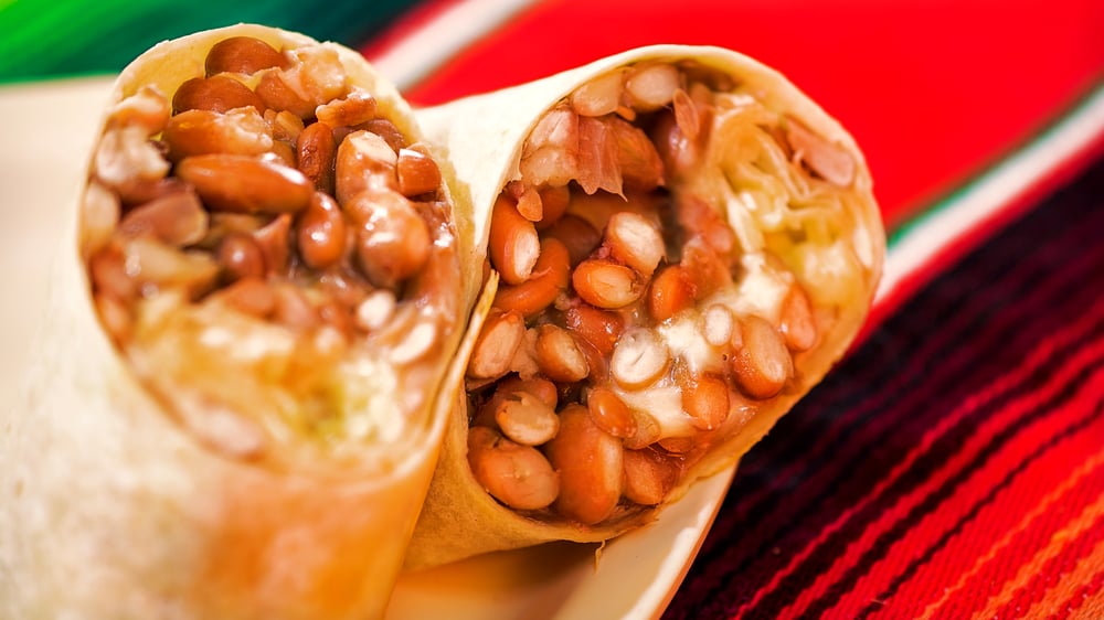 Mini Cheese & Beans Burrito