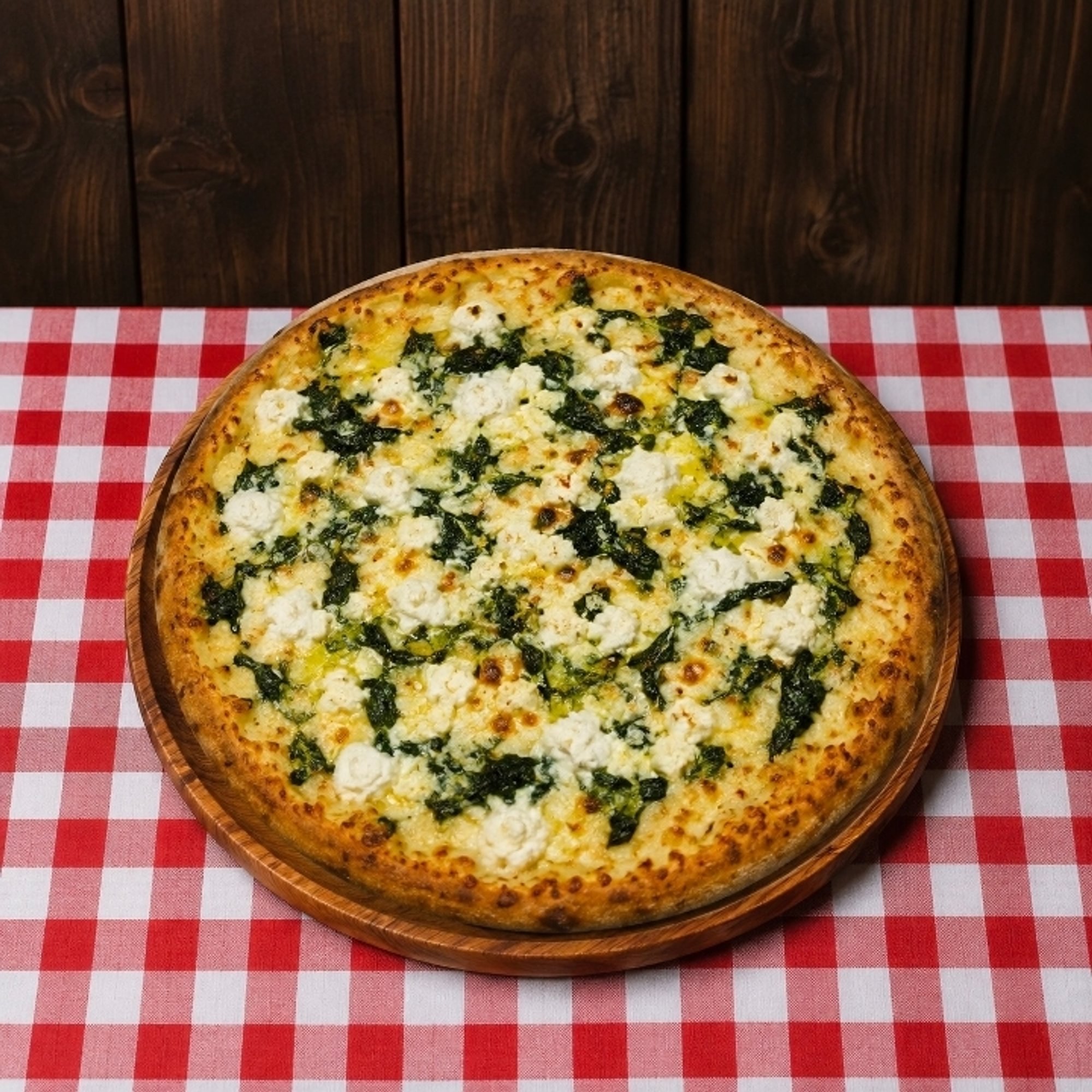 Large Bianca Pizza 14 (Greek Style)