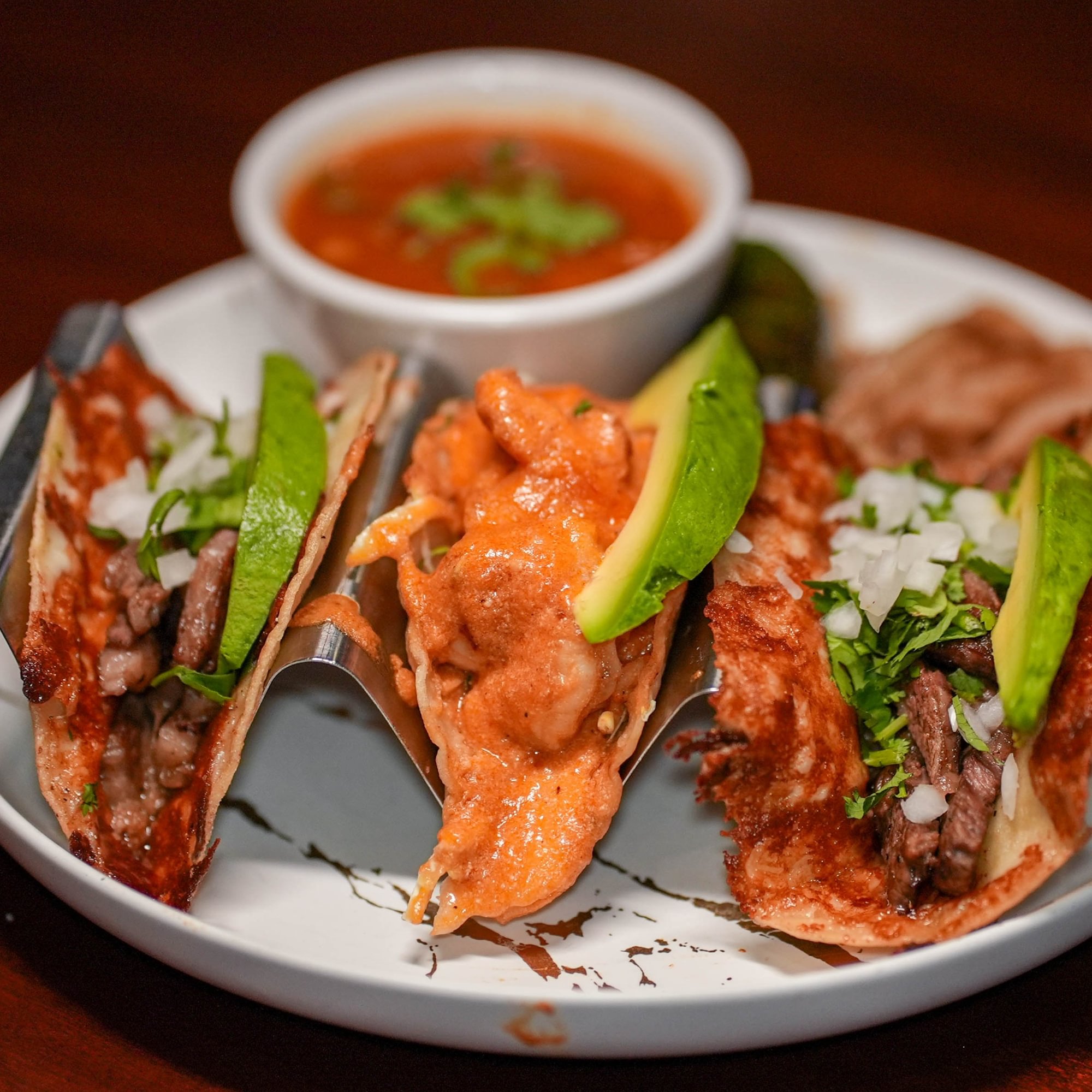 Blue Eye Rib Eye Tacos