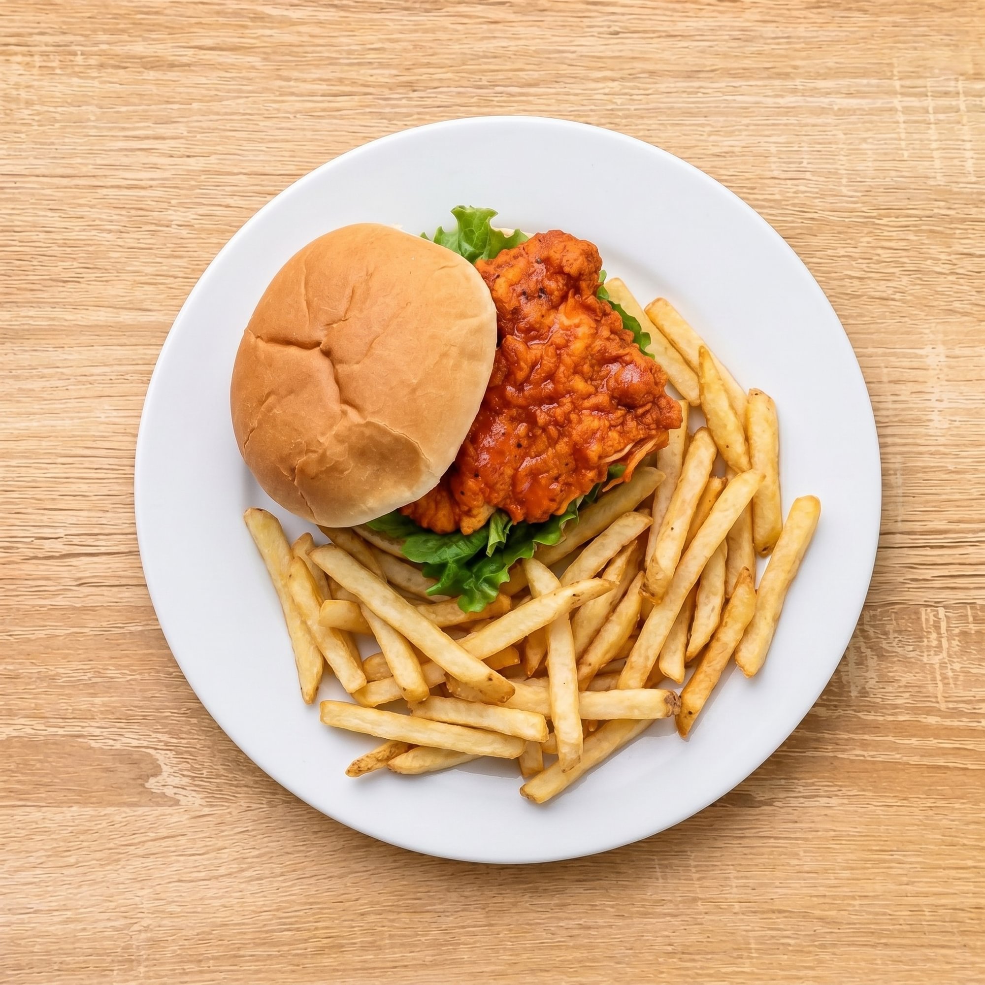 Fried Buffalo Sandwich