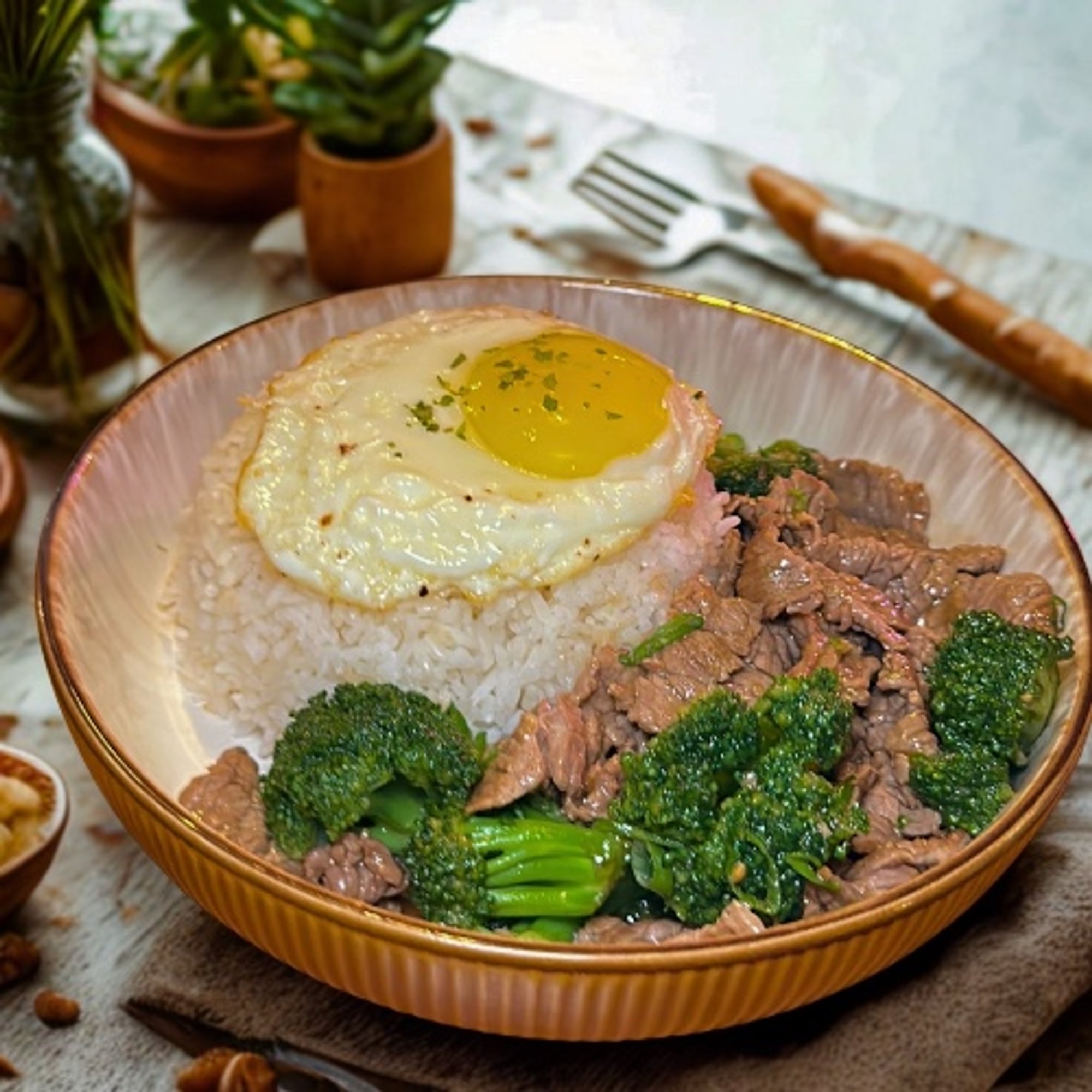 Pepper Beef with Broccoli