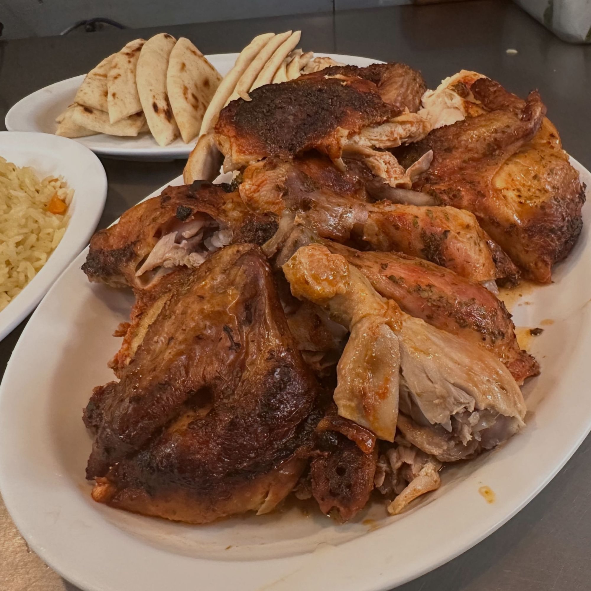 Whole Chicken Plate (Only to Go)