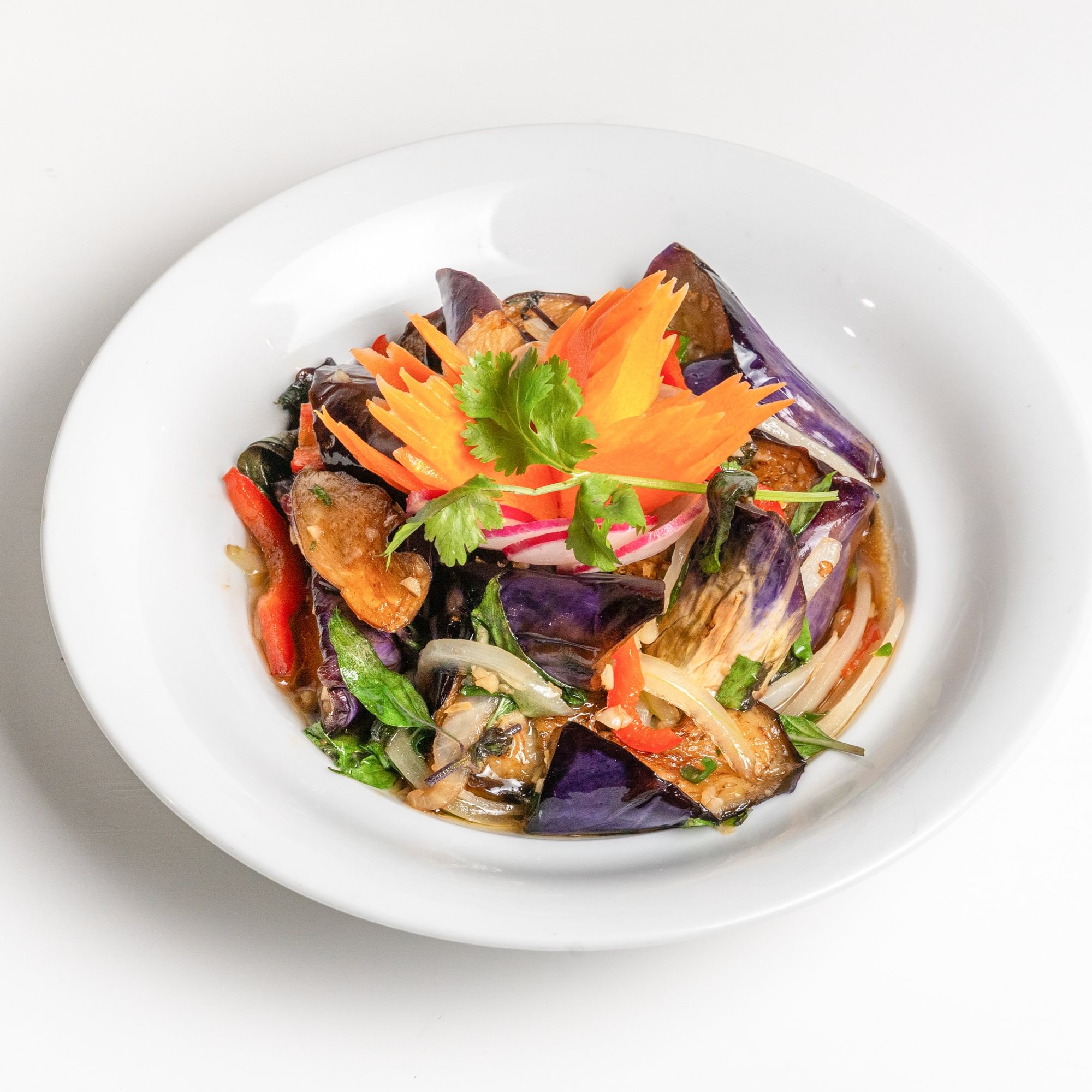 Eggplant & Basil