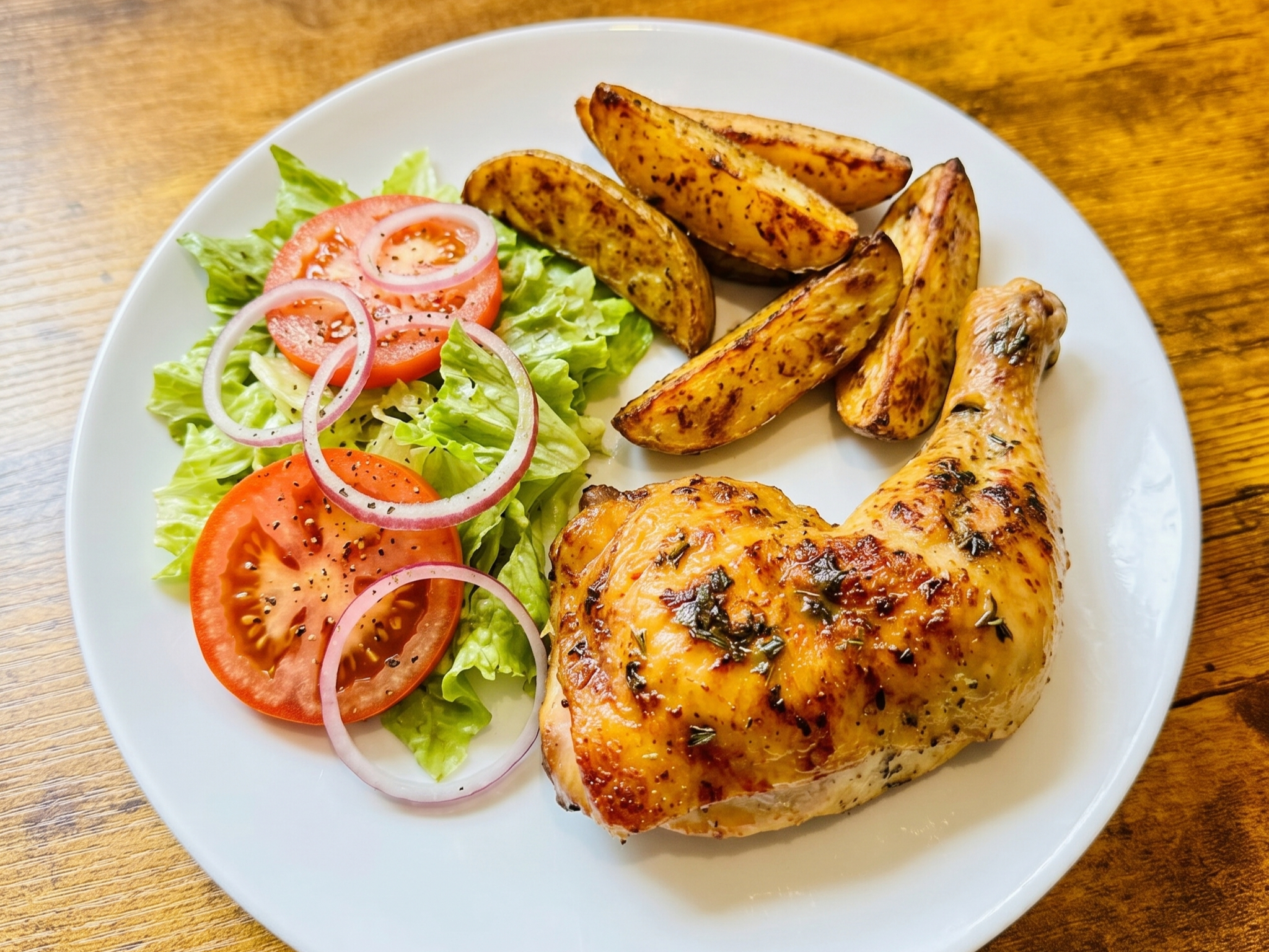 Oven Roasted Lemon Chicken