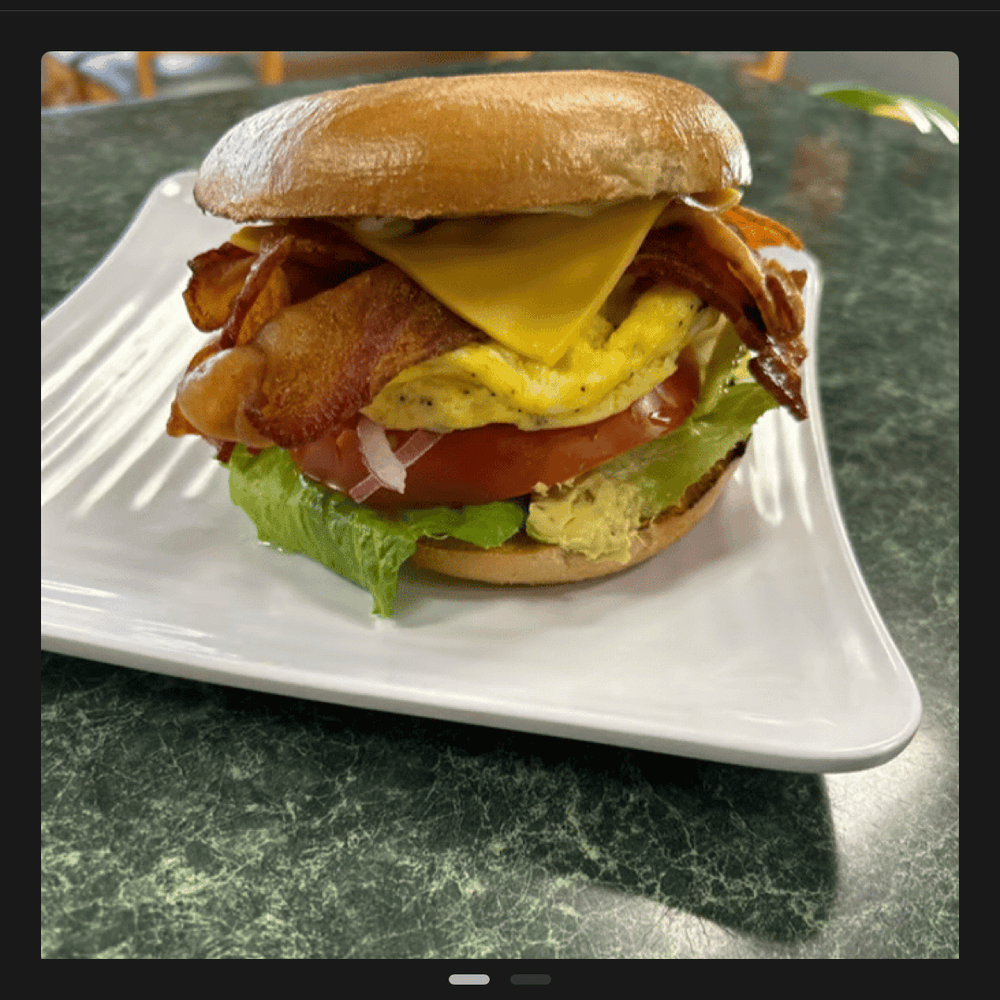 Breakfast BLT Deluxe Sandwich