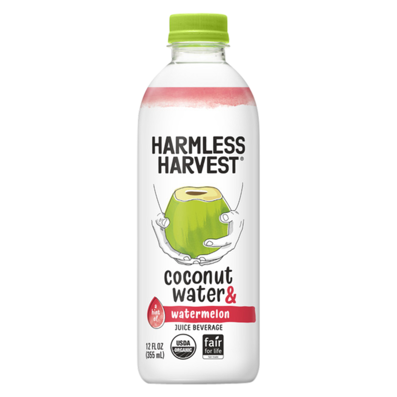 Harmless Harvest Coconut Water & Watermelon 12oz