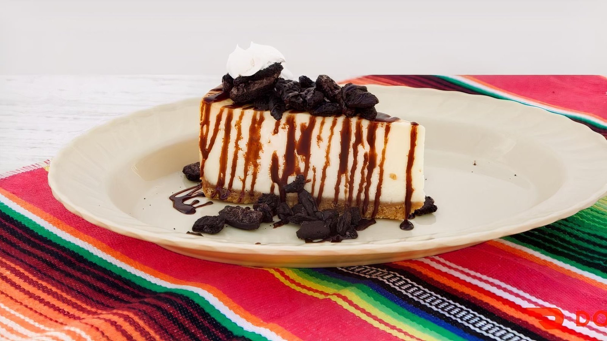 Oreo Cheesecake Slice