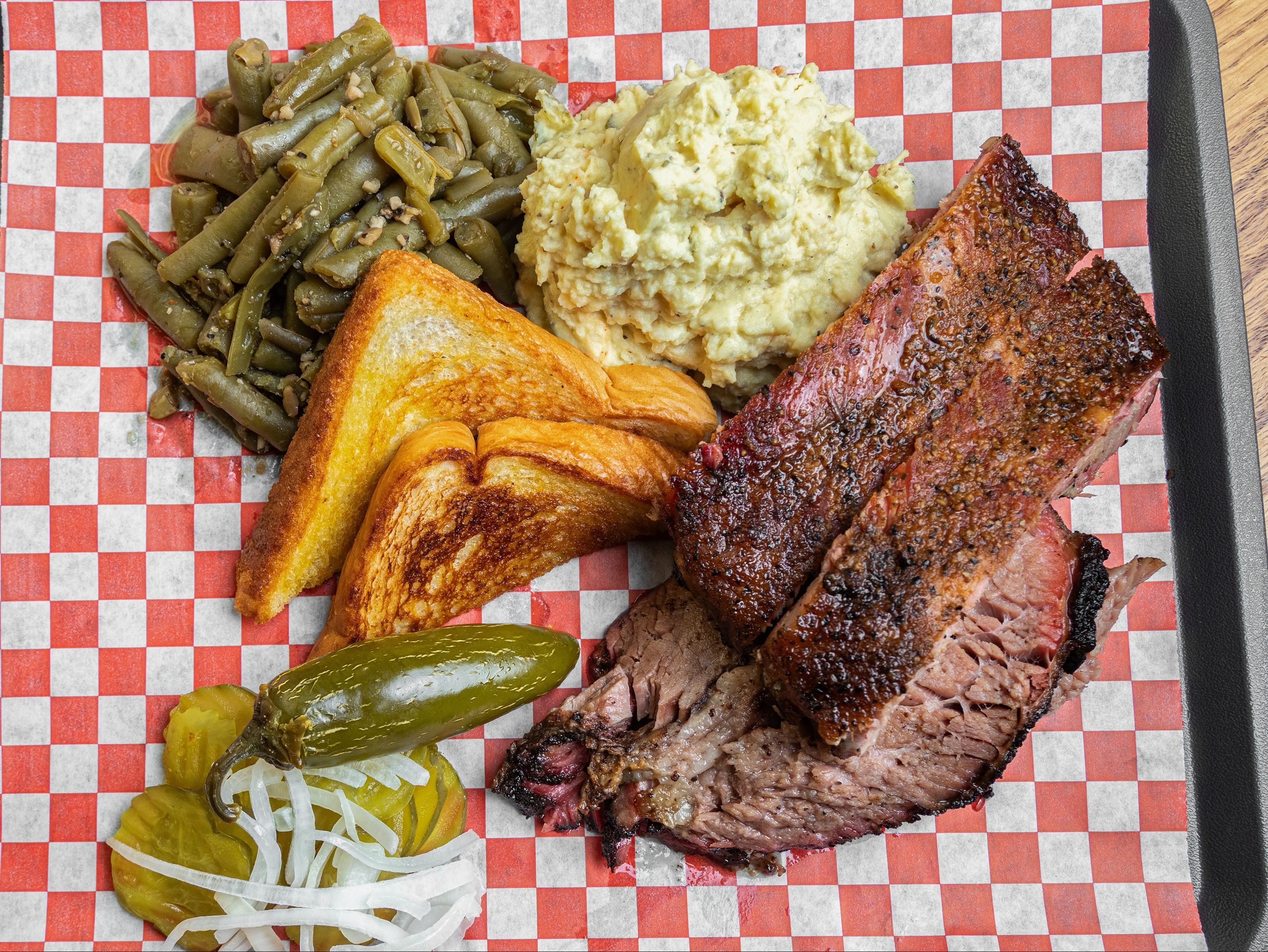 2 Meat Plate w/2 Sides