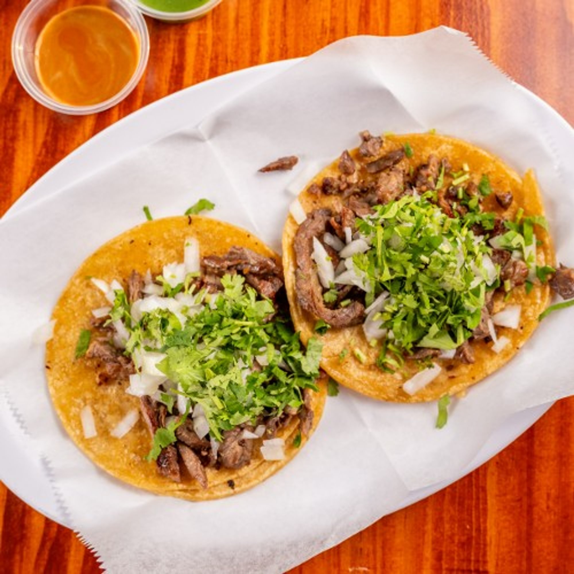 Tacos (Asada, Chorizo, Pollo, Pastor)