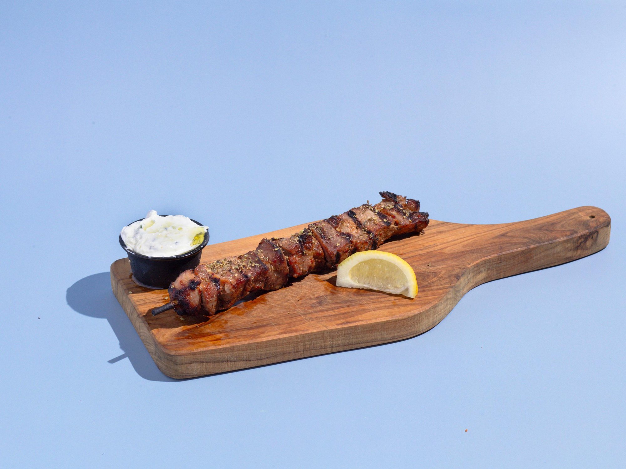 1 Pork Souvlaki