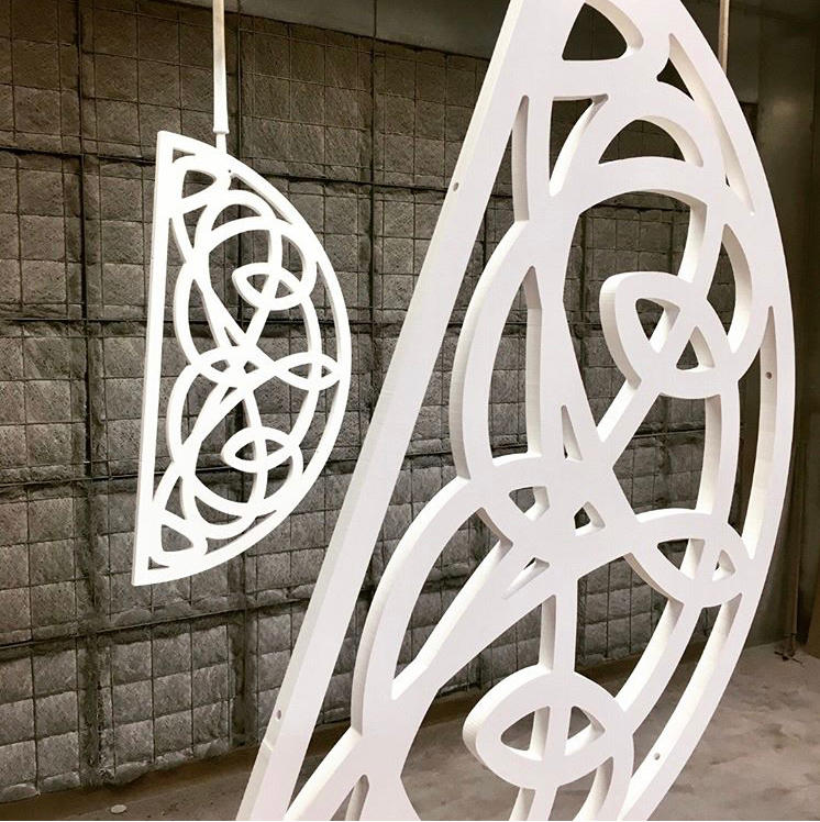 Tableaux faux Iron work are a unique way to add architectural details to your home!