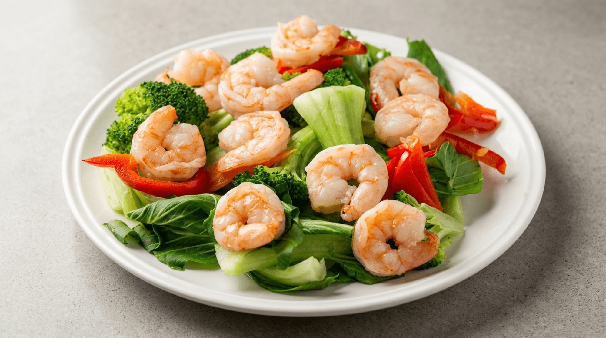 Shrimp with Mixed Vegetables