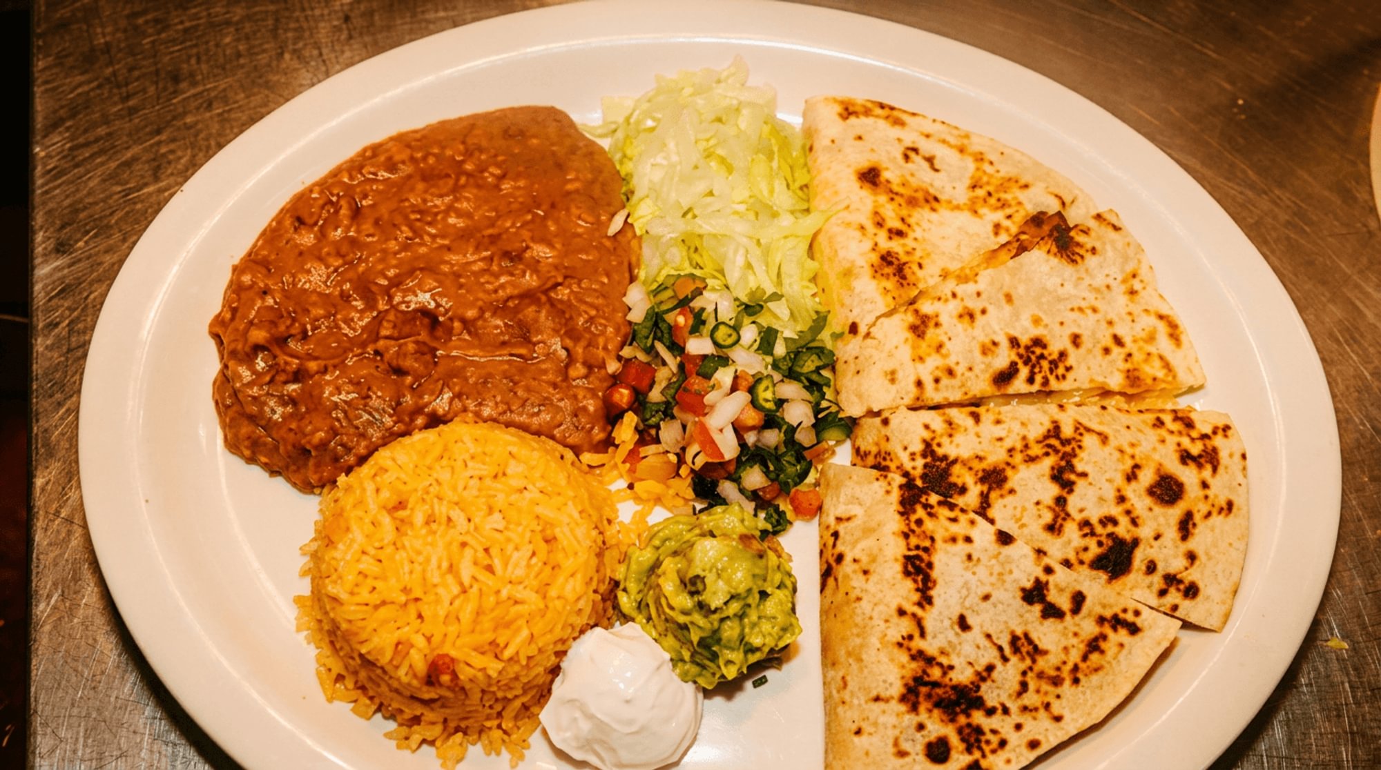Quesadilla Plate (3)