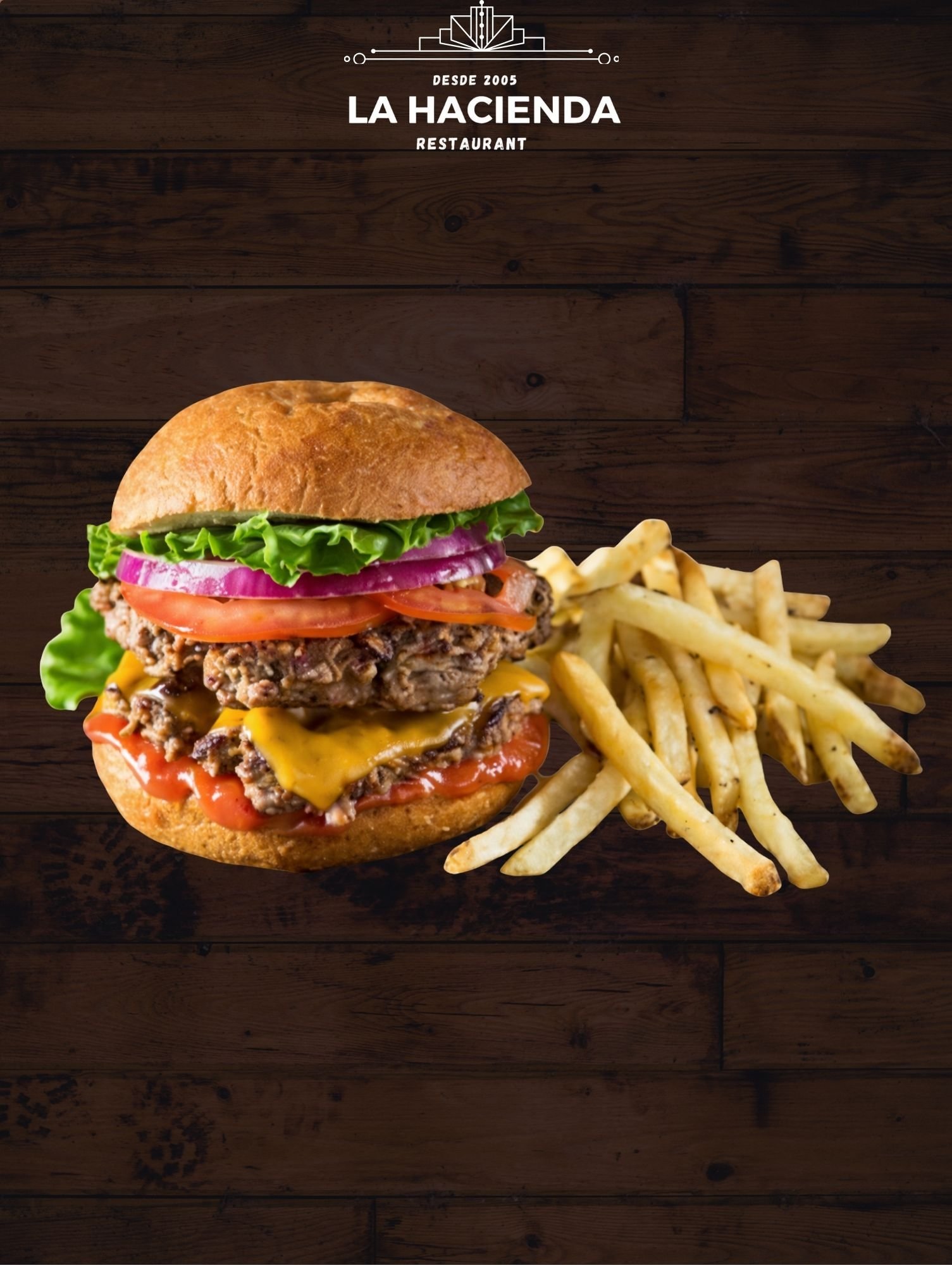 Classic Burger with Fries