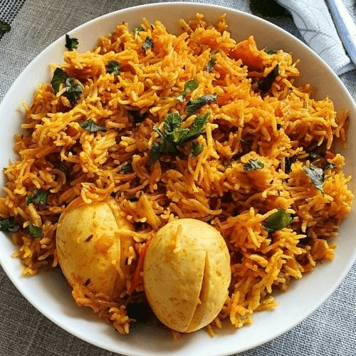Egg Masala Biryani