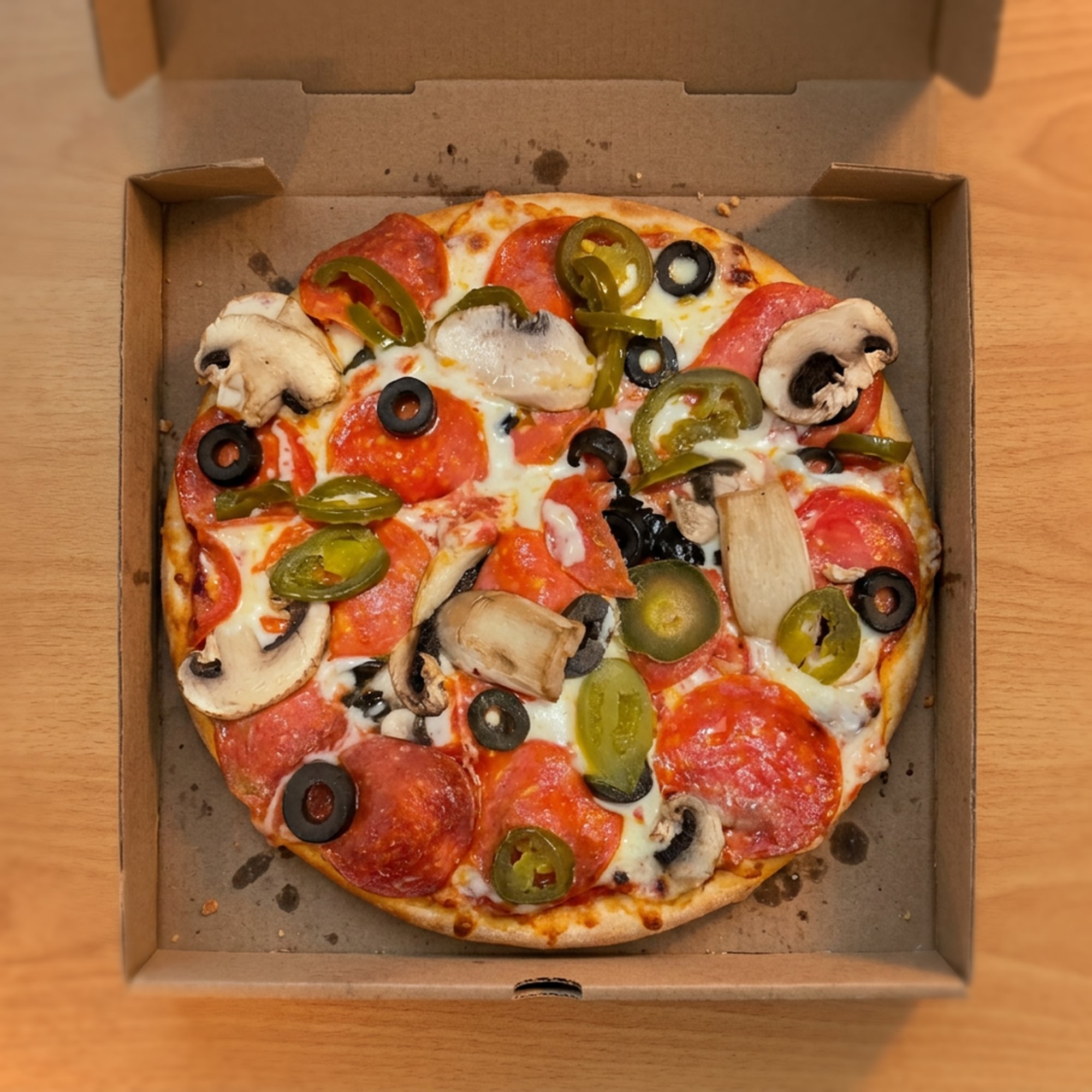 4 Toppings Pizza