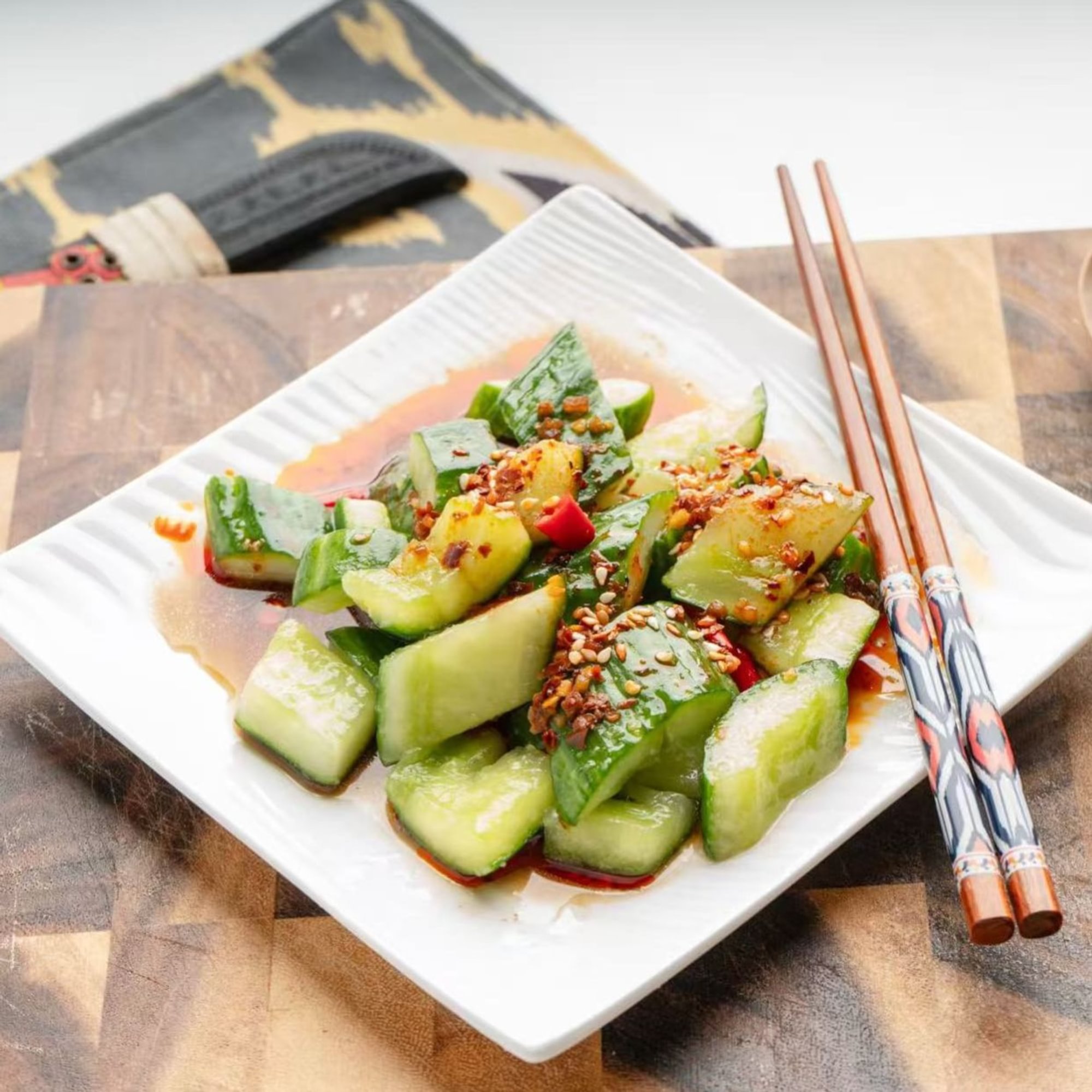 Cucumber with Garlic