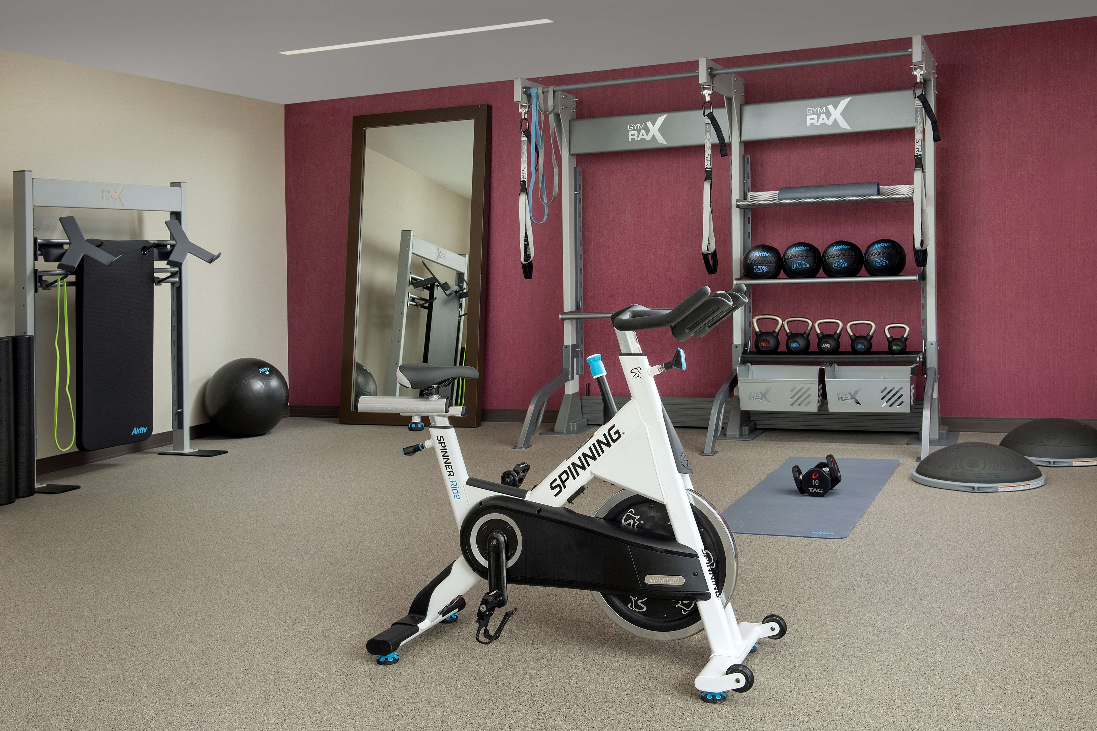 Health club  fitness center  gym