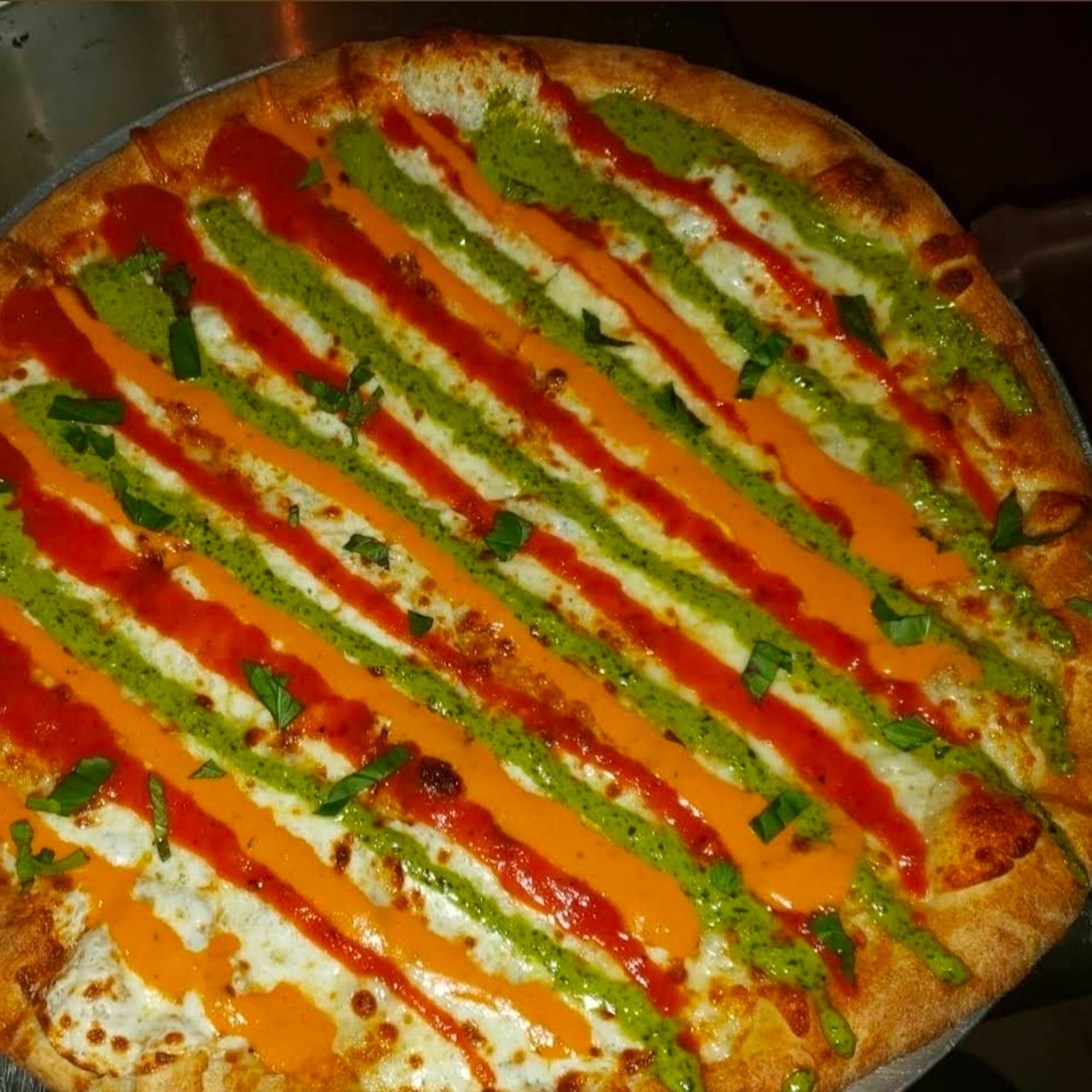 Tri-color Pizza (Individual)