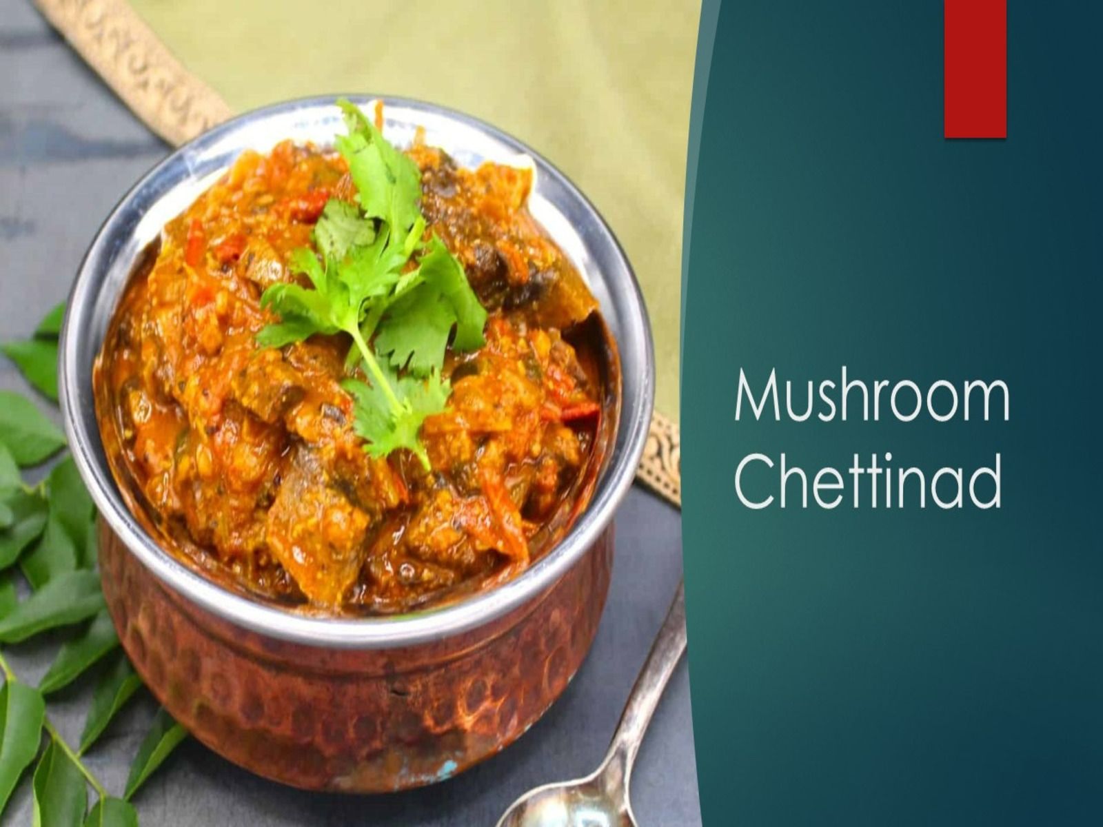 Mushroom Chettinad