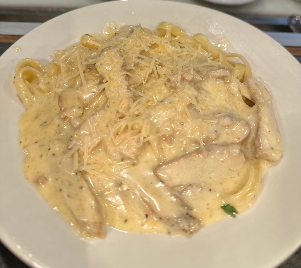 Kids Chicken Fettuccini Alfredo