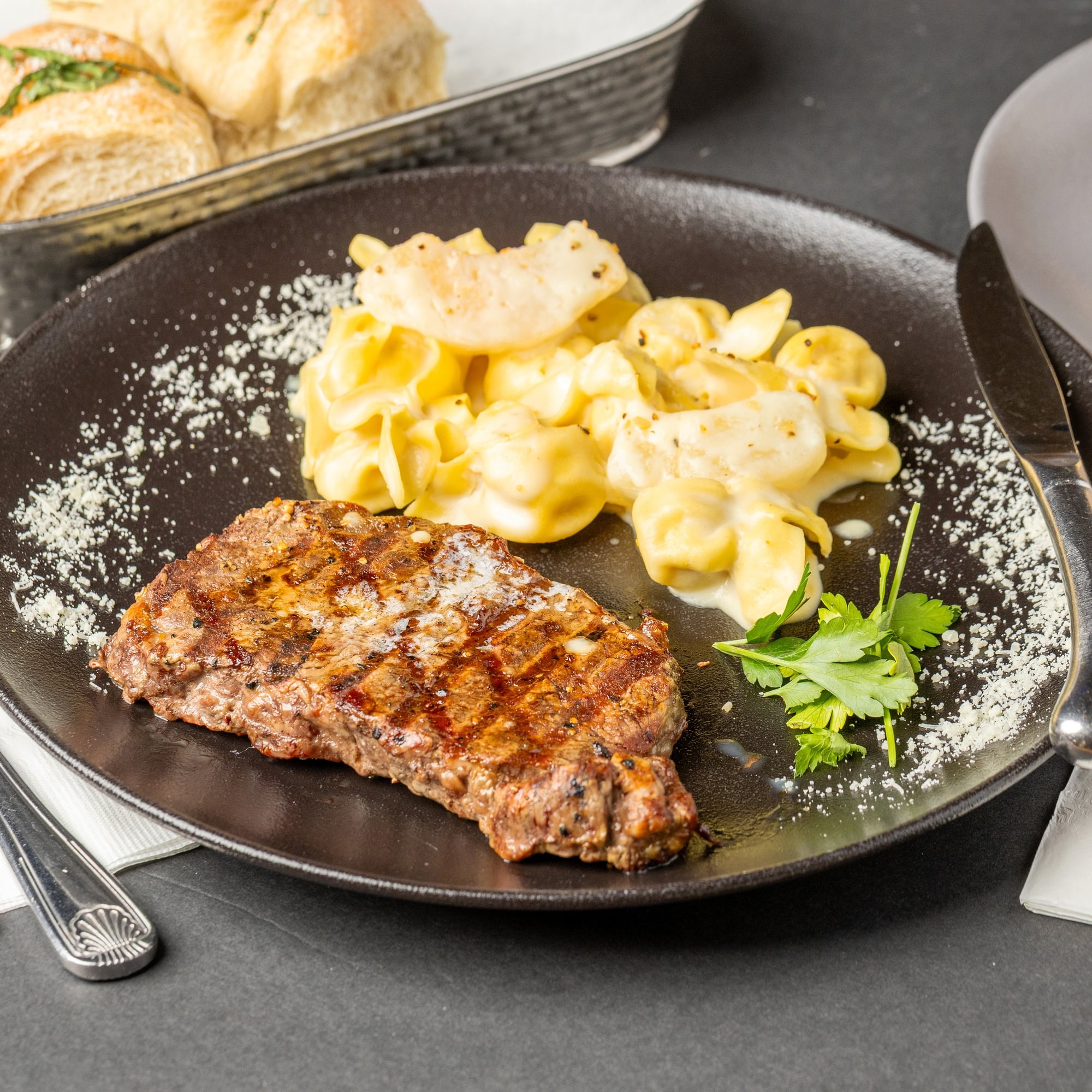 Steak & Fiocchi Pasta
