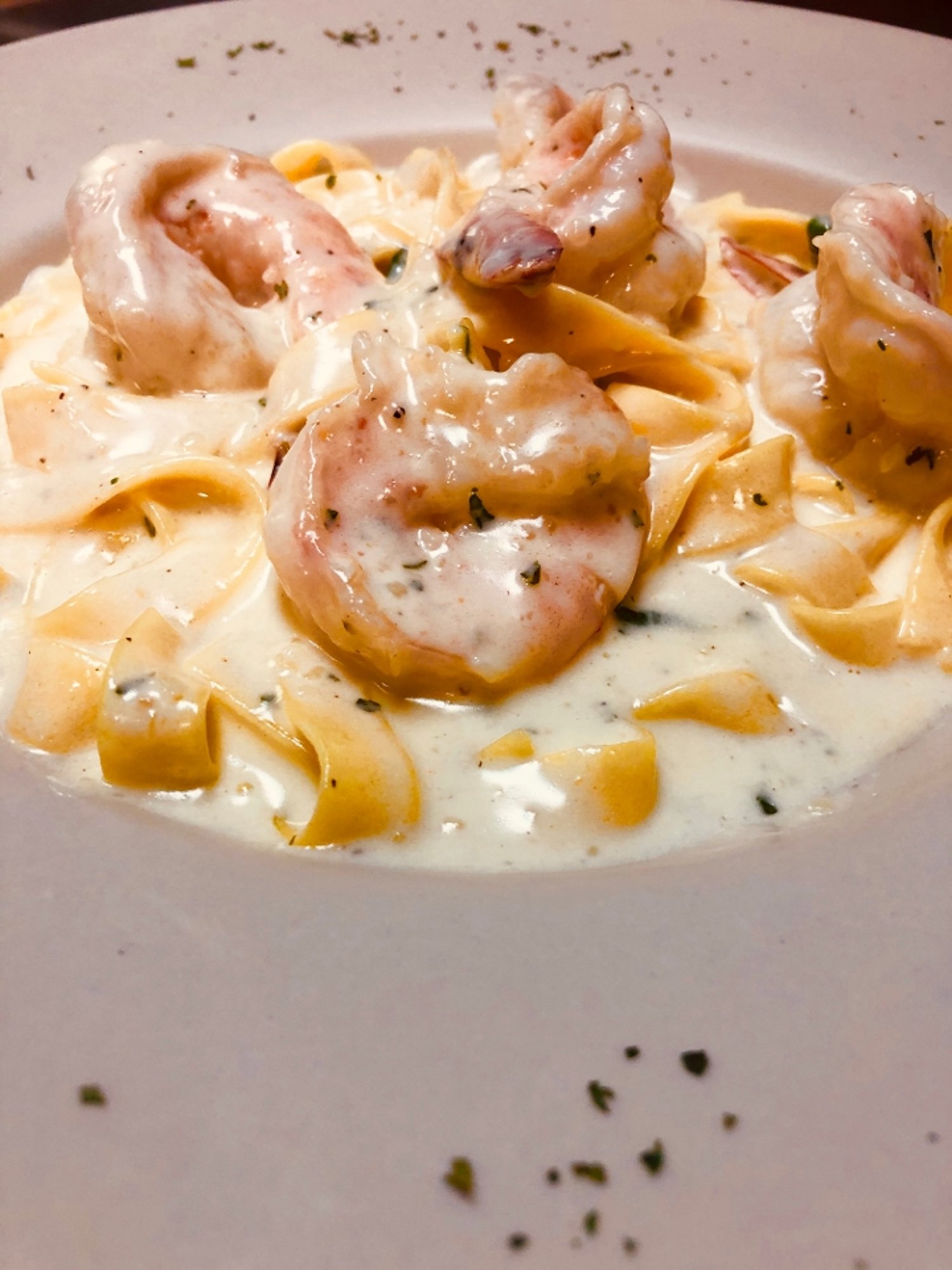 Shrimp Alfredo