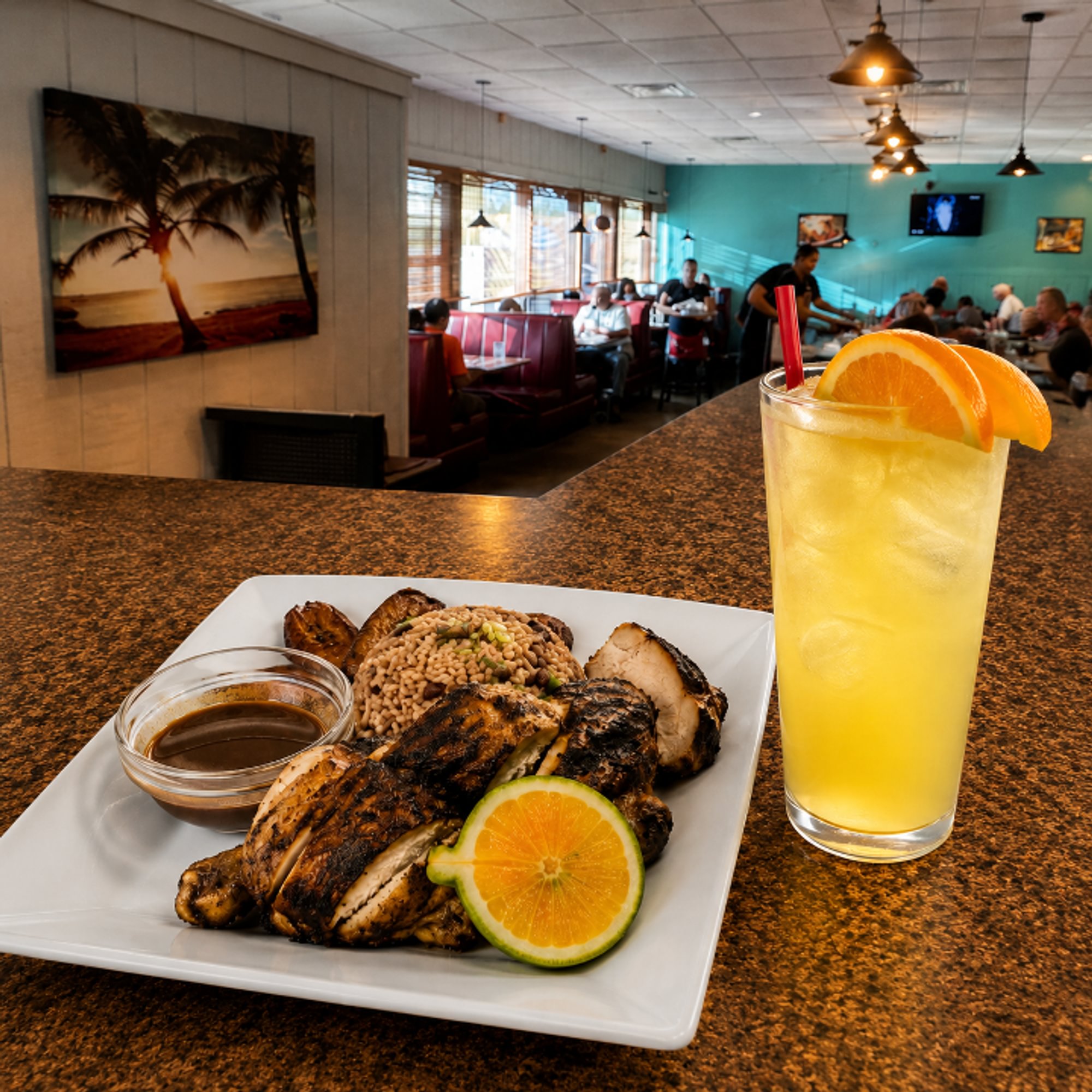 JERK CHICKEN COMBO
