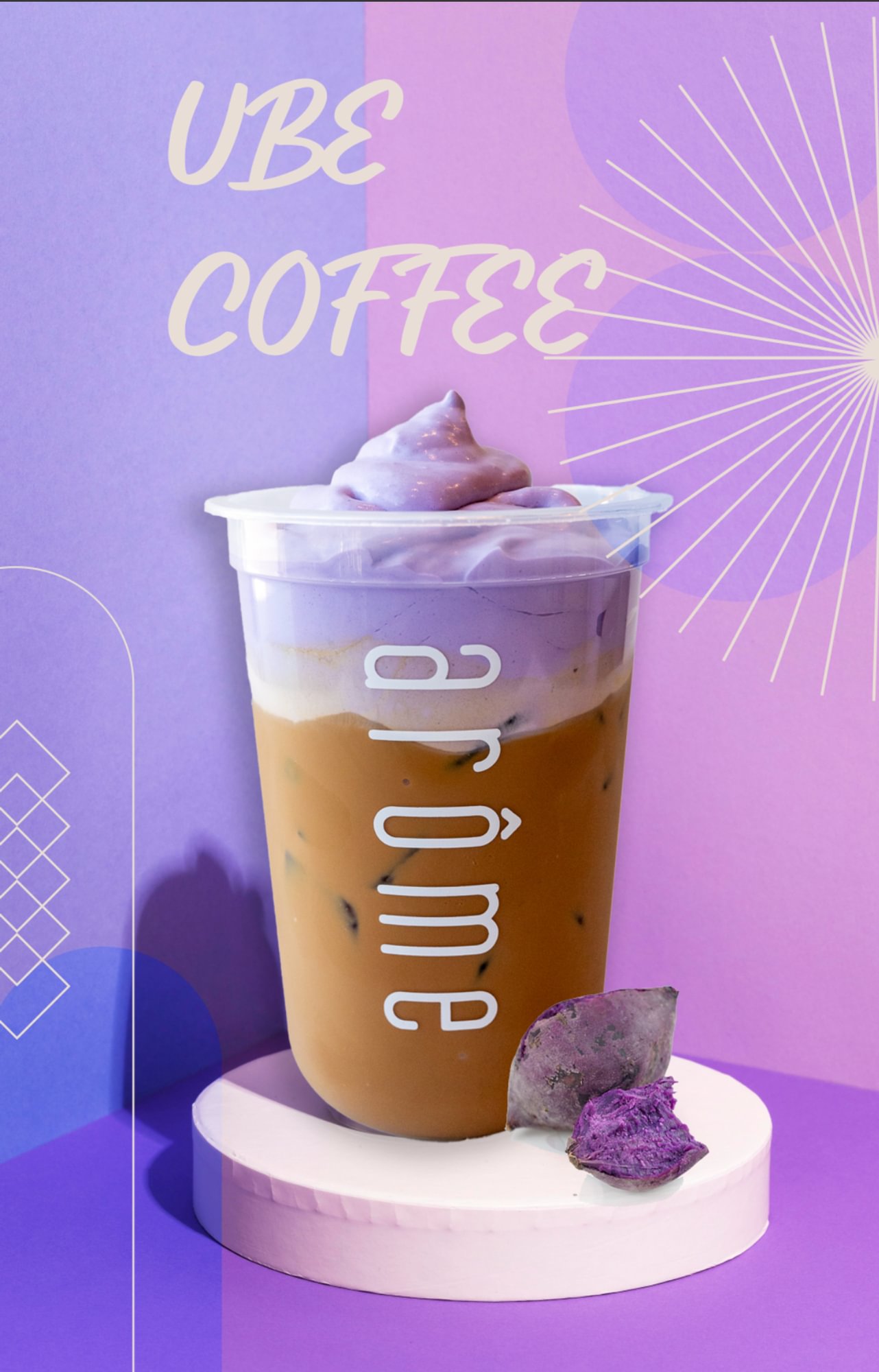 Ube Cream Coffee
