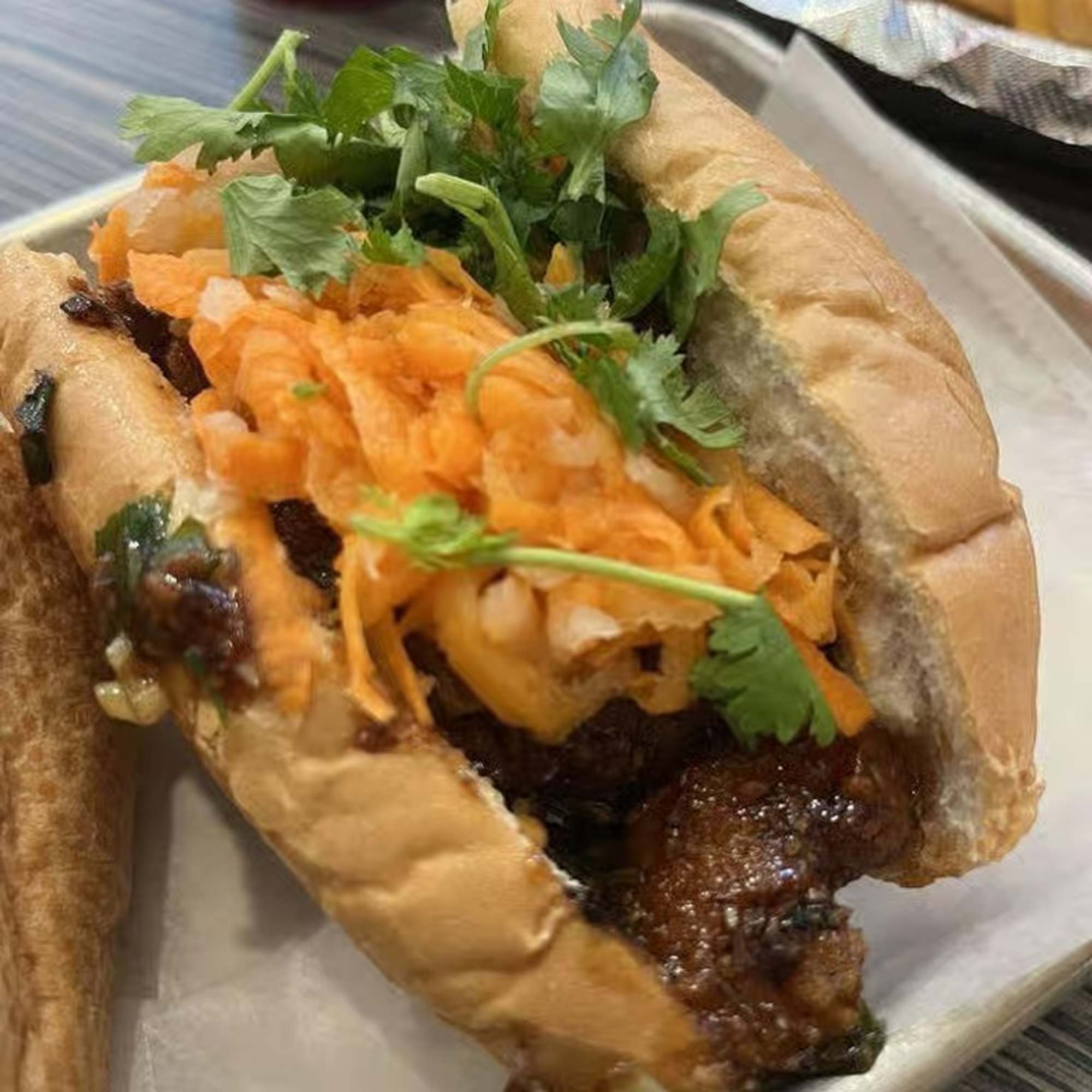 Quinoa Shrimp Banh Mi