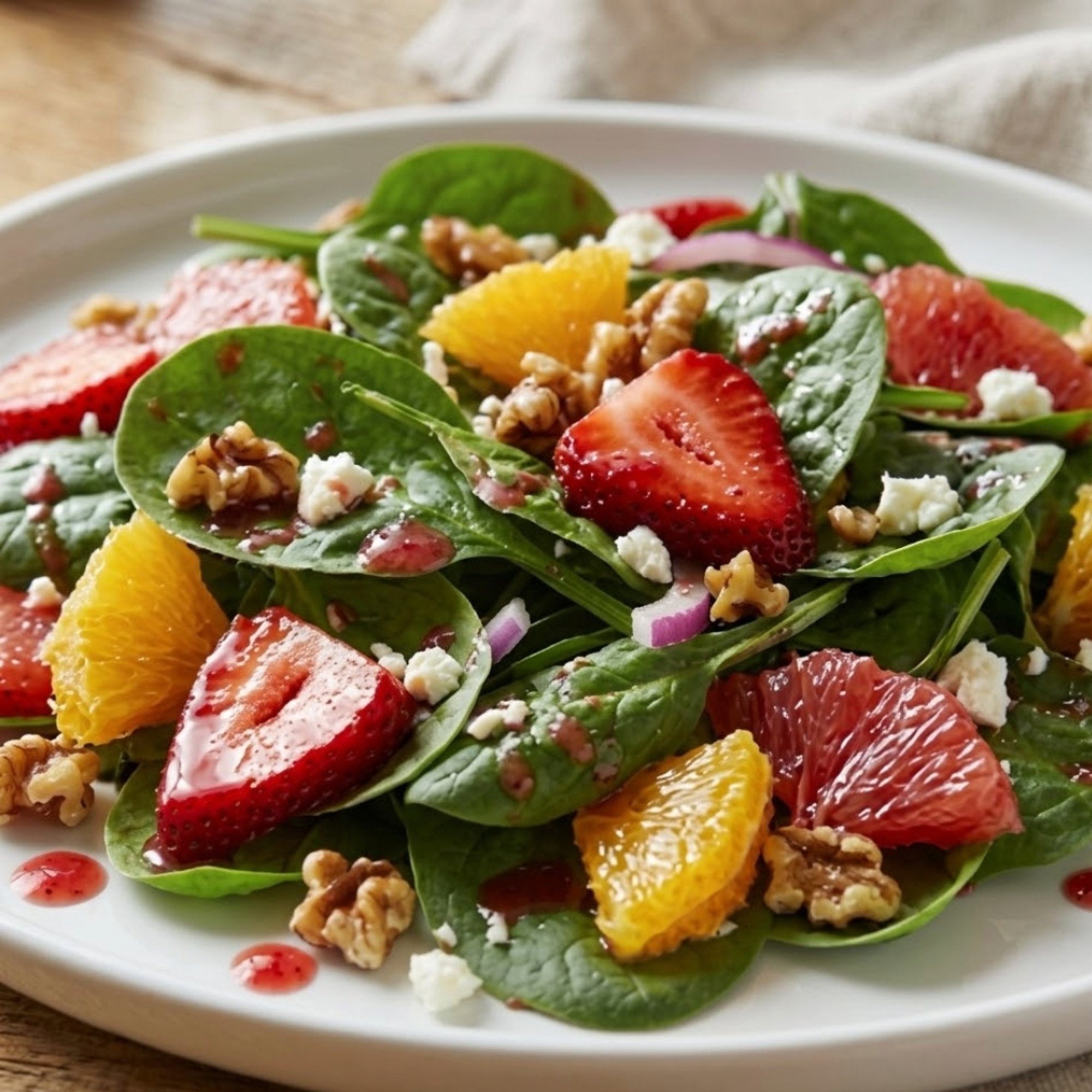 Spinach & Walnut Salad