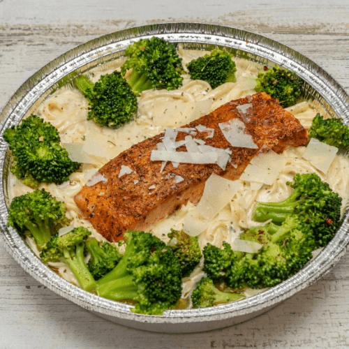 Salmon Alfredo