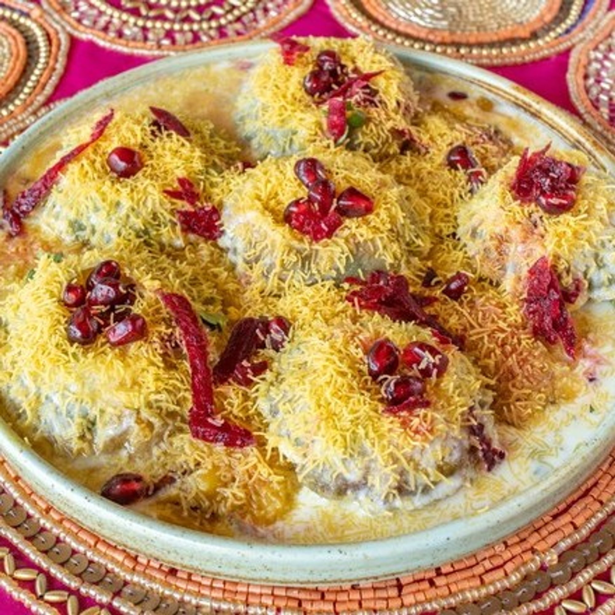 Hot Ragda Dahi Puri