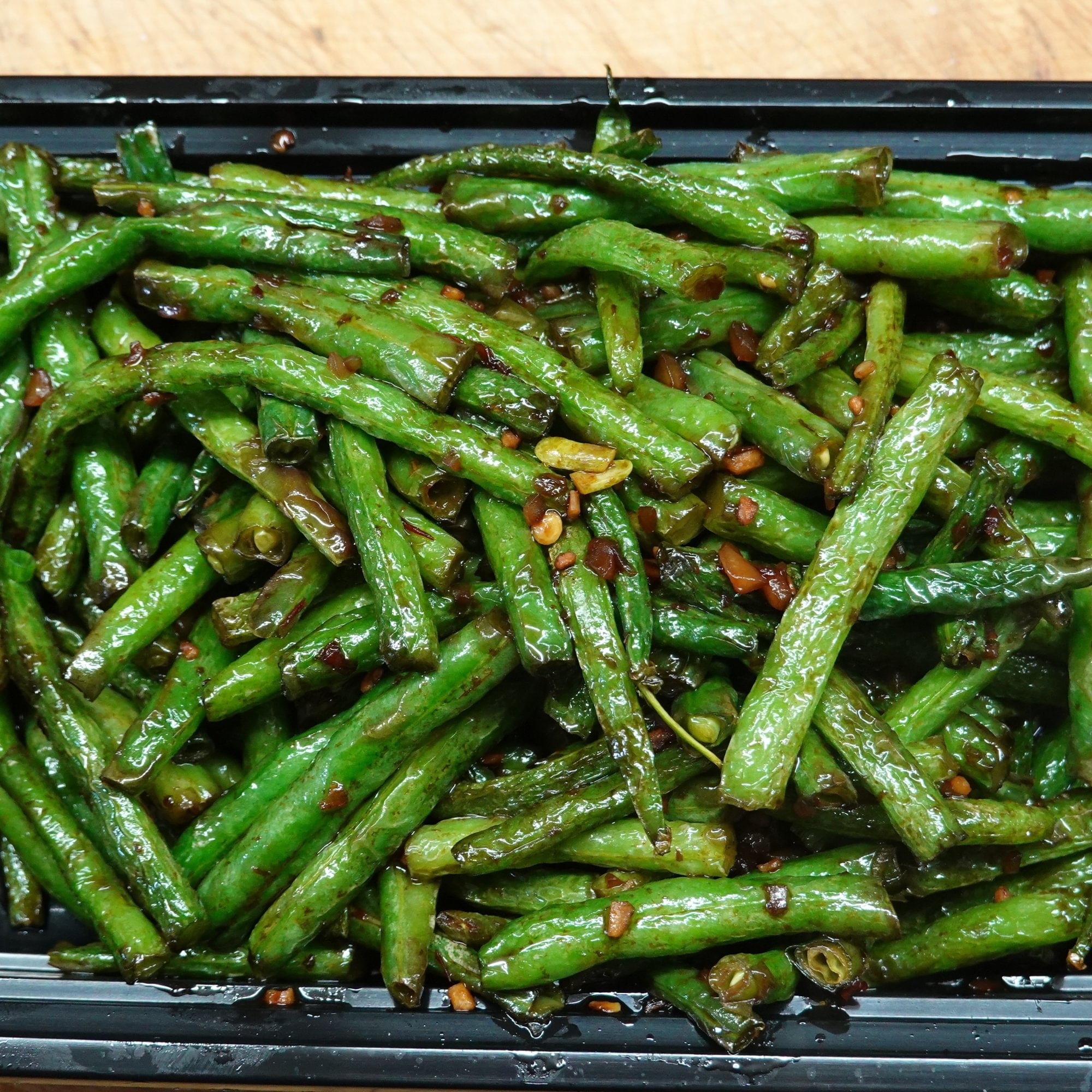 Stir-Fry Spicy String Beans