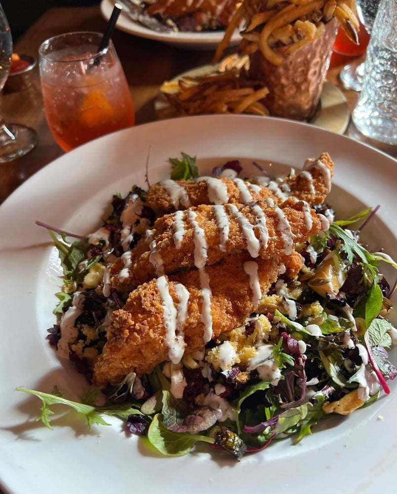 Fried Chicken Salad