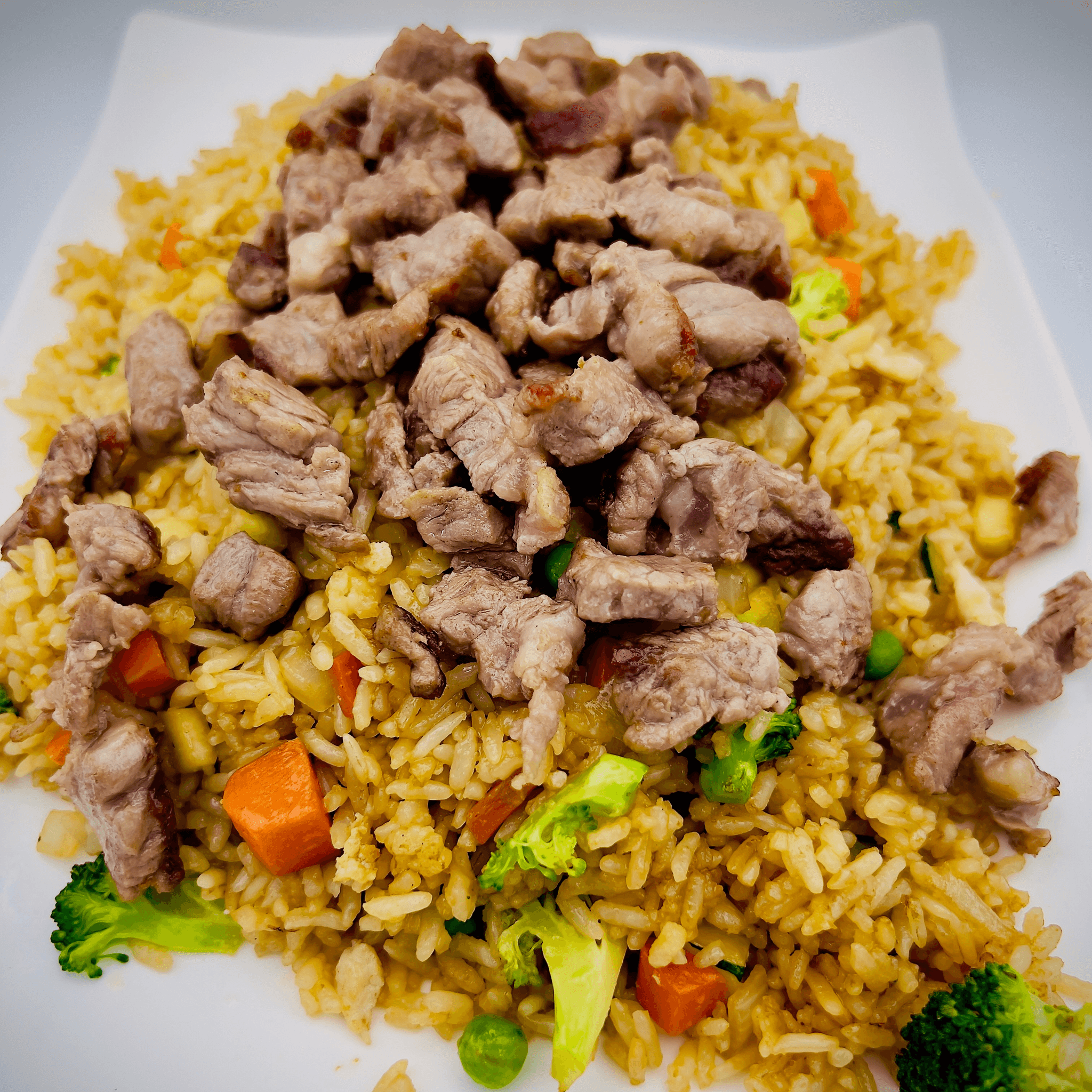 Steak fried rice