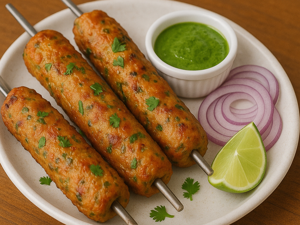 CHICKEN SEEKH KEBAB
